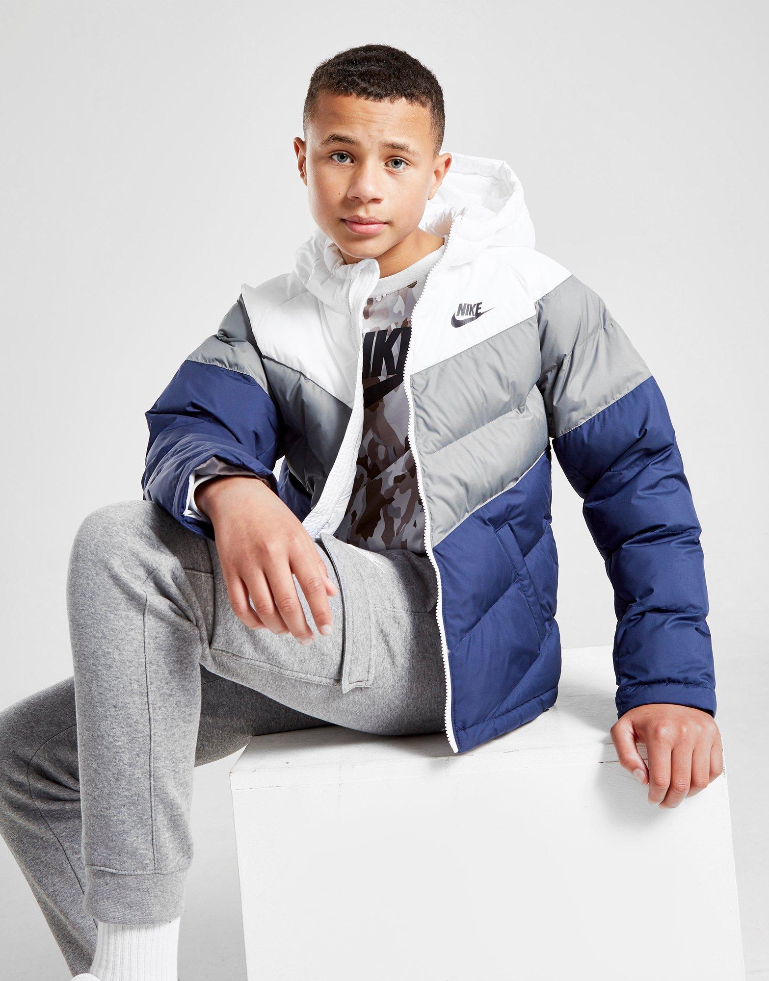 nike padded junior jacket