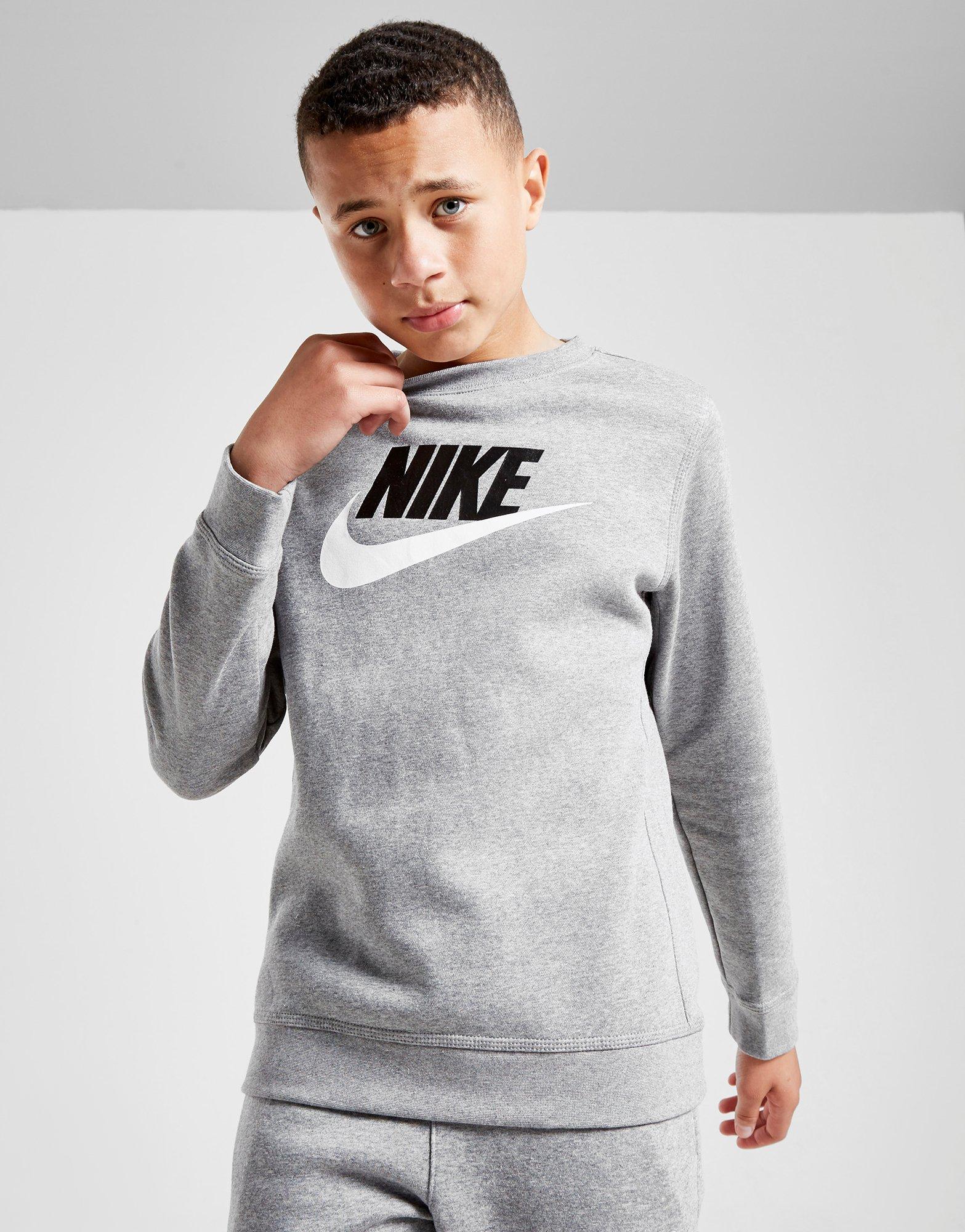 nike hybrid crew sweatshirt