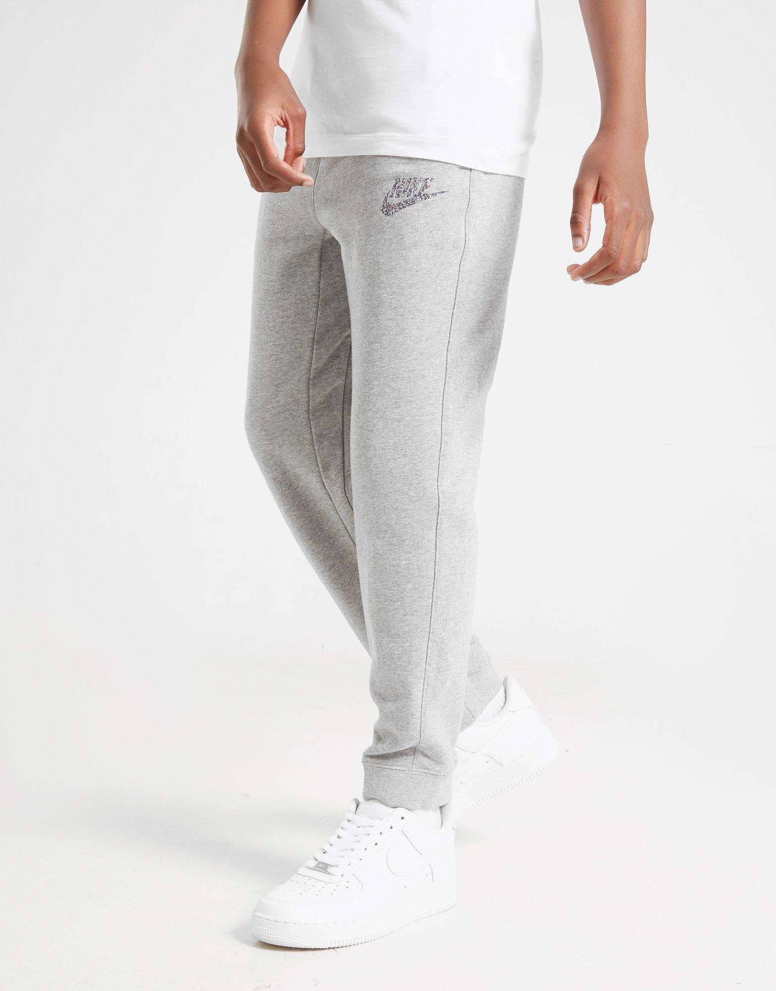 grey nike sweatpants junior
