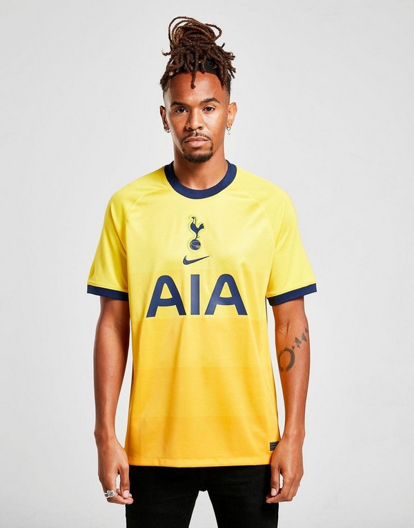 Yellow Nike Tottenham Hotspur Fc 2020 21 Third Shirt Jd Sports