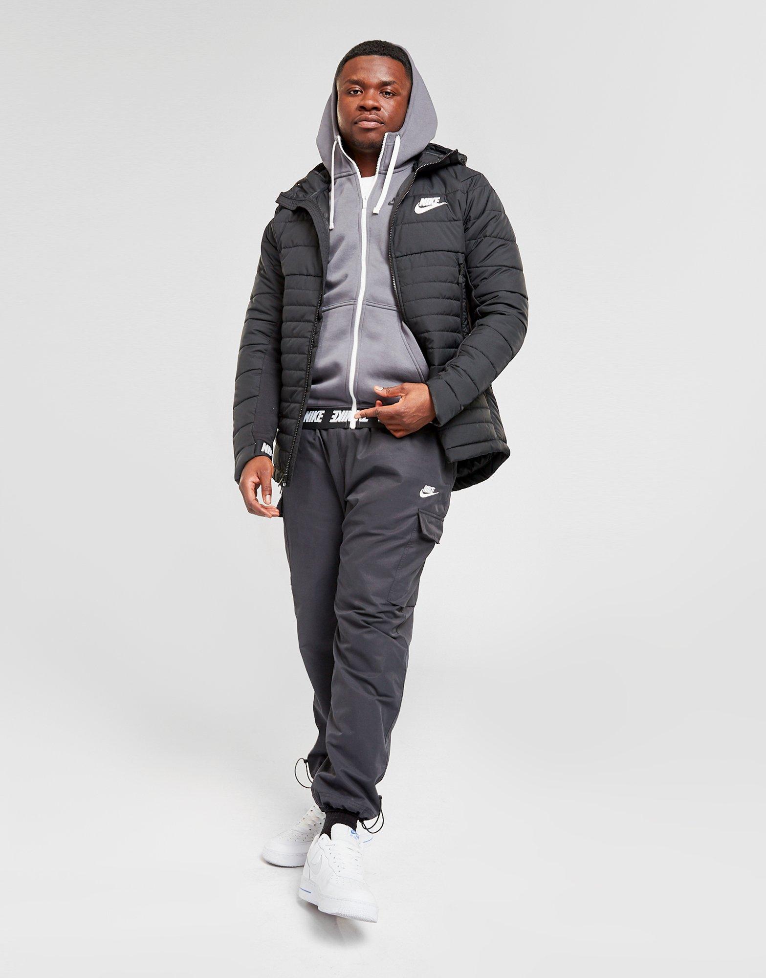 Black Nike Sportswear Hybrid Jacket 