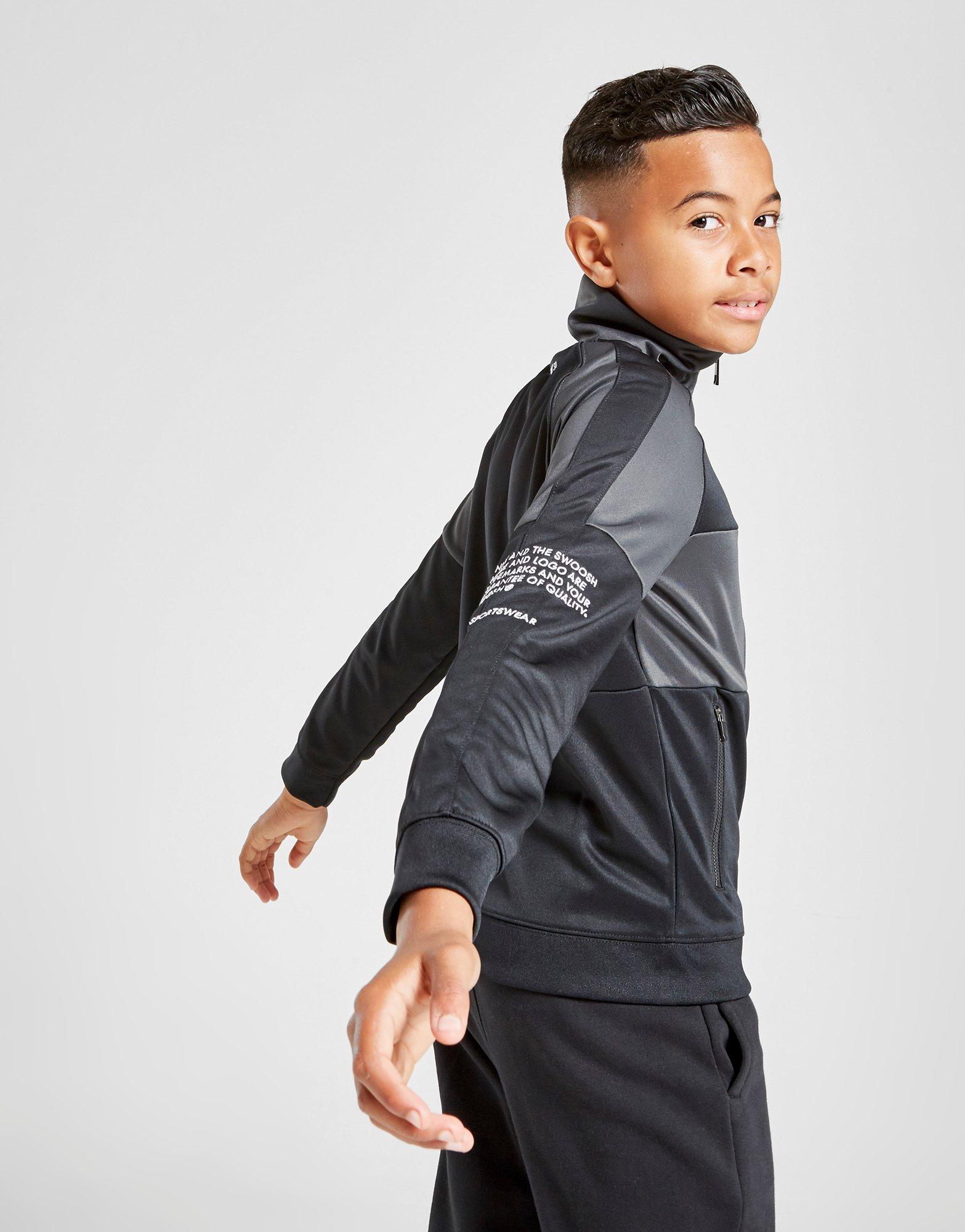 nike double swoosh track top