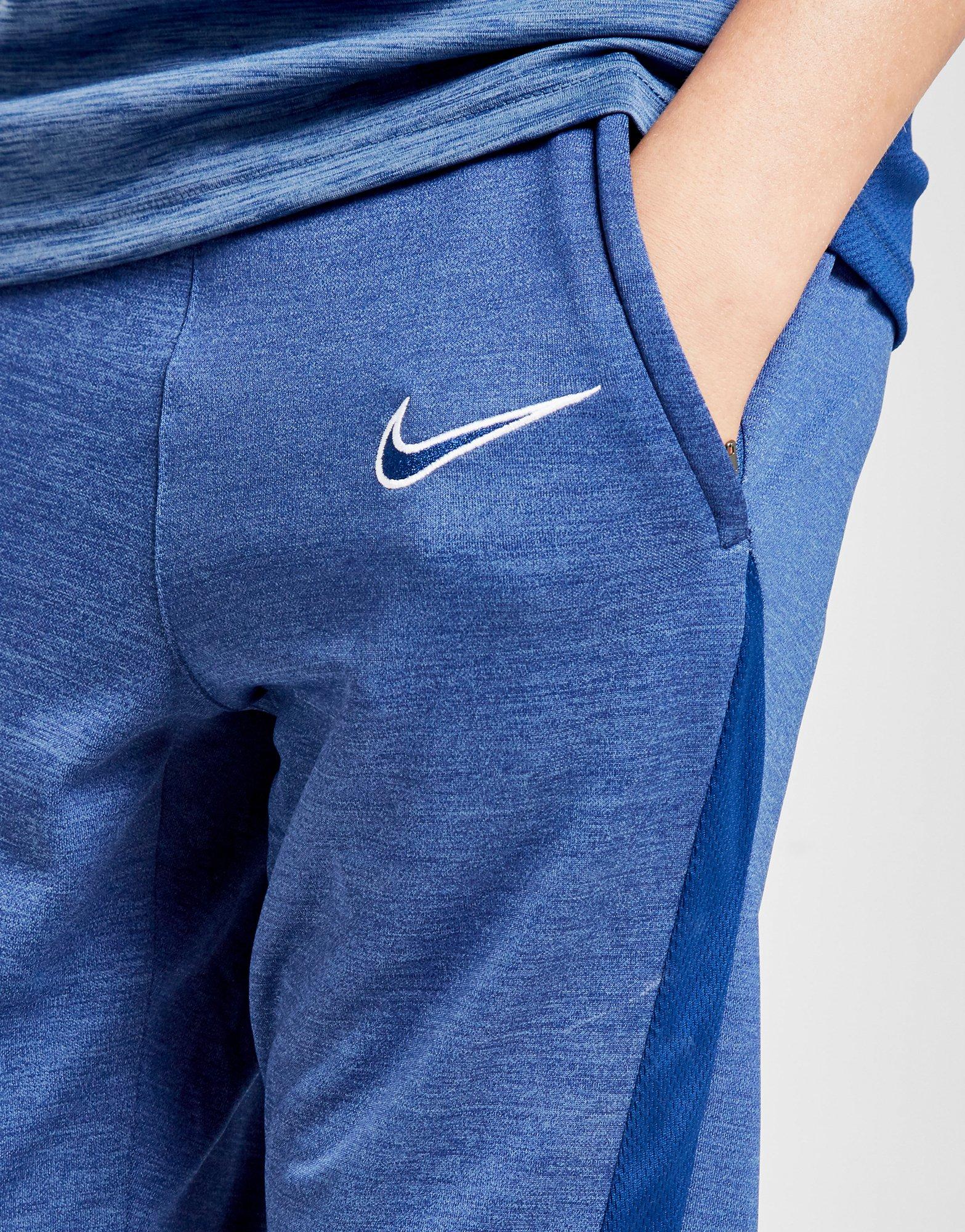 nike academy pants blue