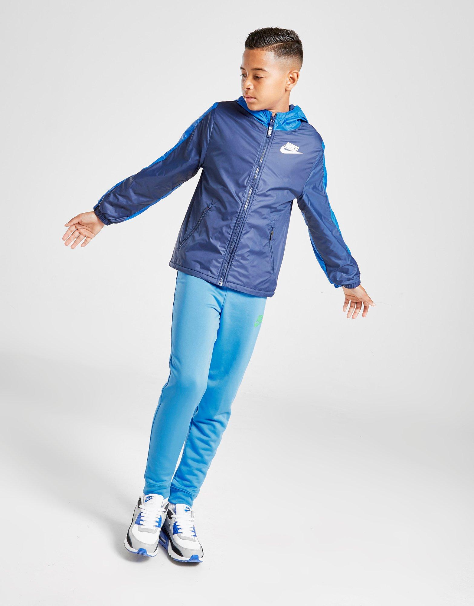 nike fleece lined jacket junior