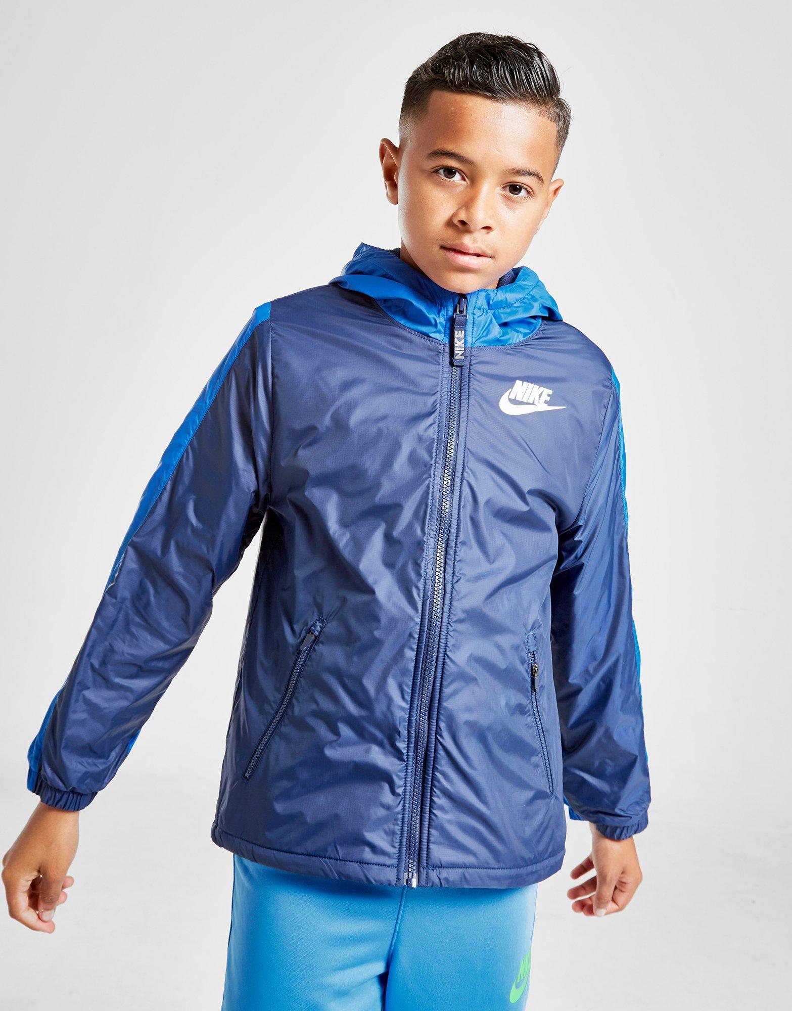 fleece lined nike jacket