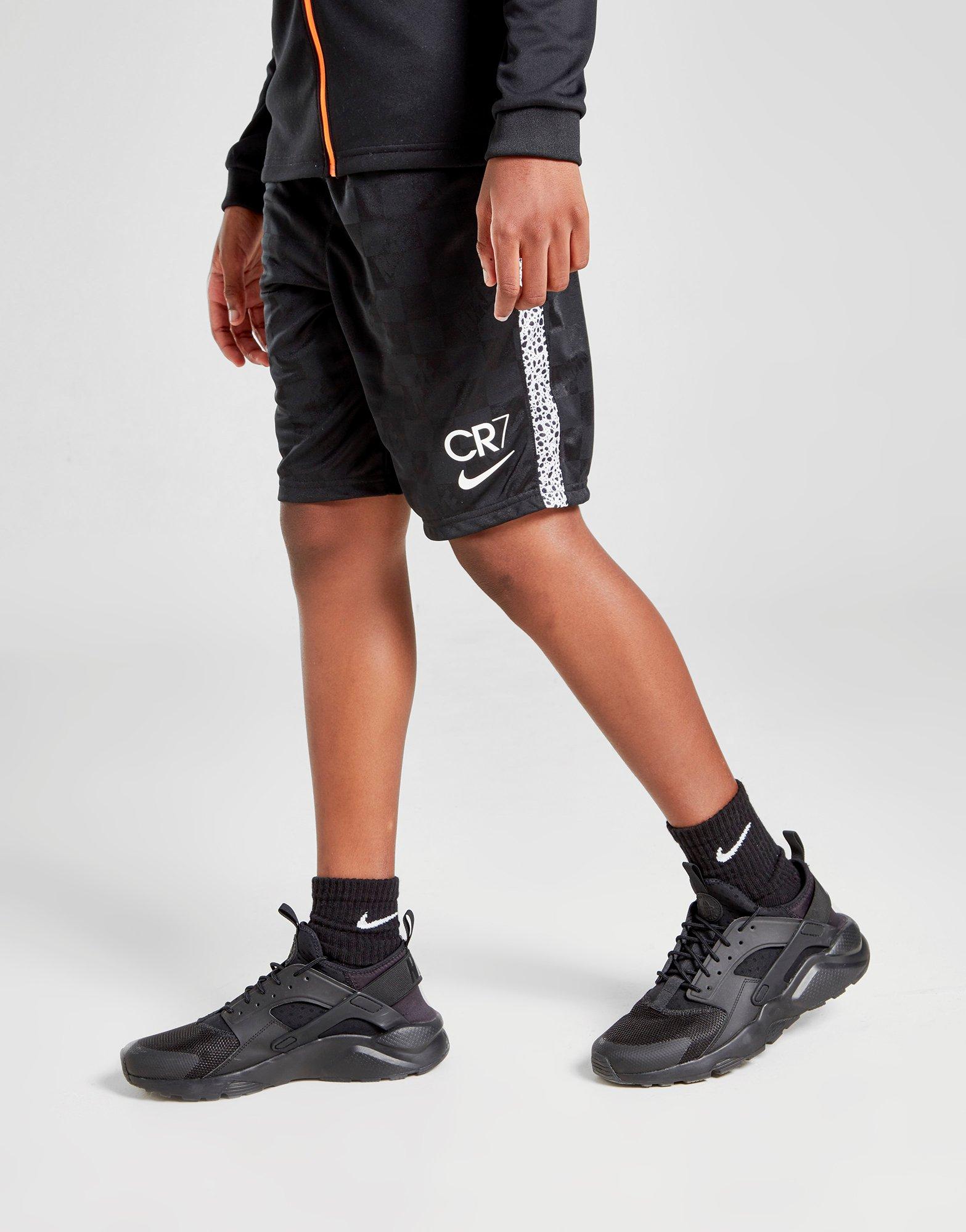 Nike Kinder Short CR7 Schwarz wei脽 Fussball Shop geomix