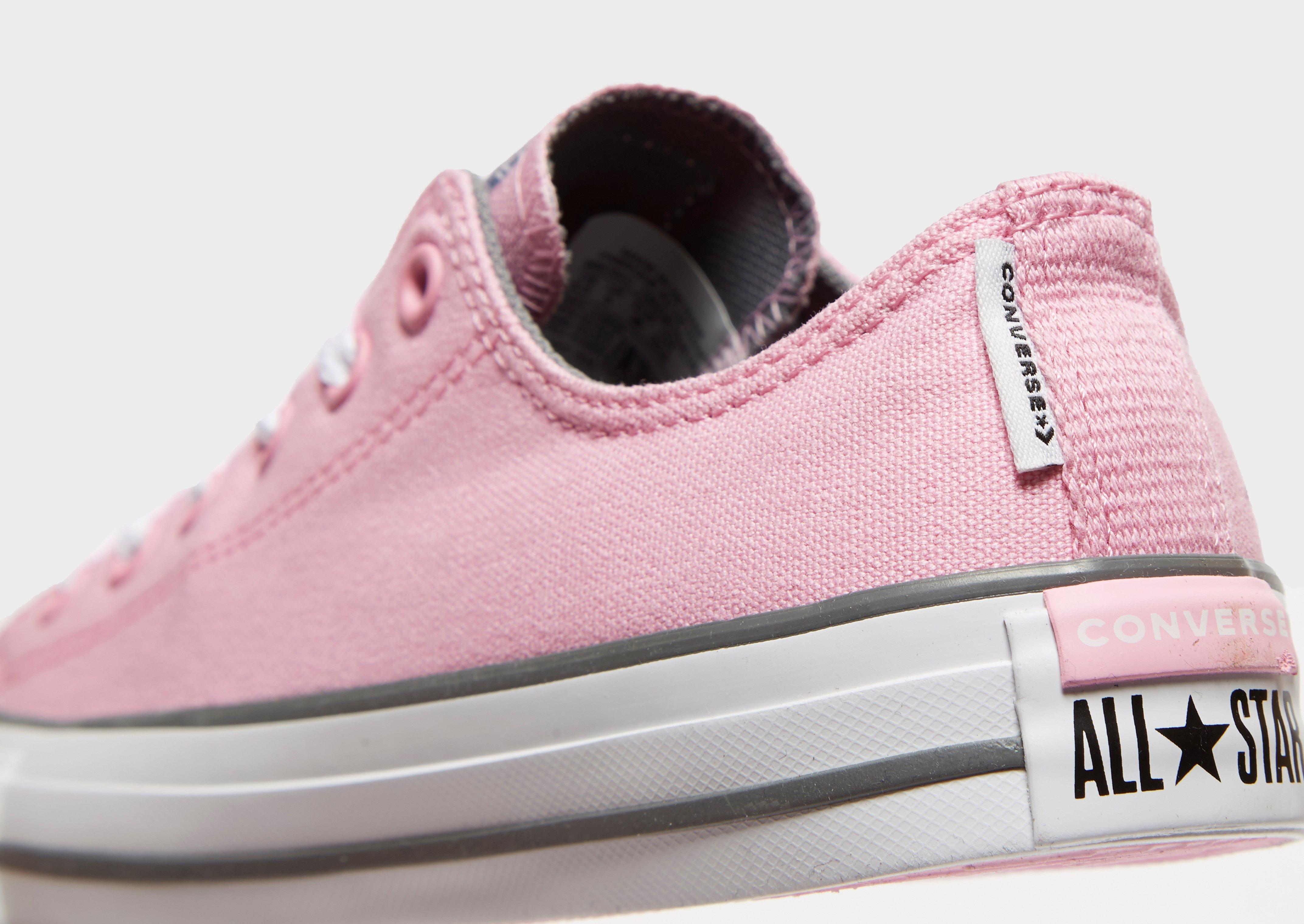 converse all star ox junior pink