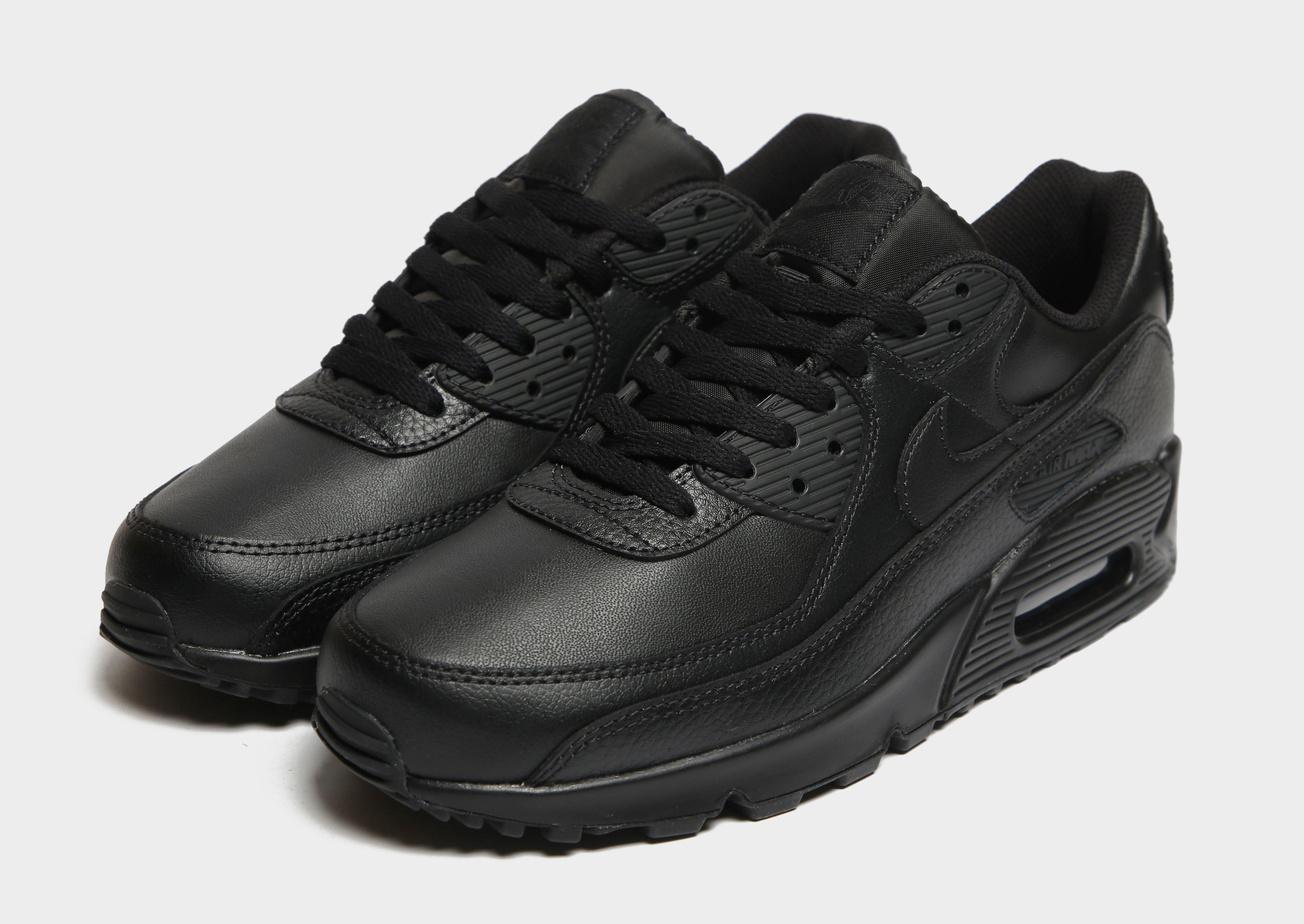 nike air max 90 black black black