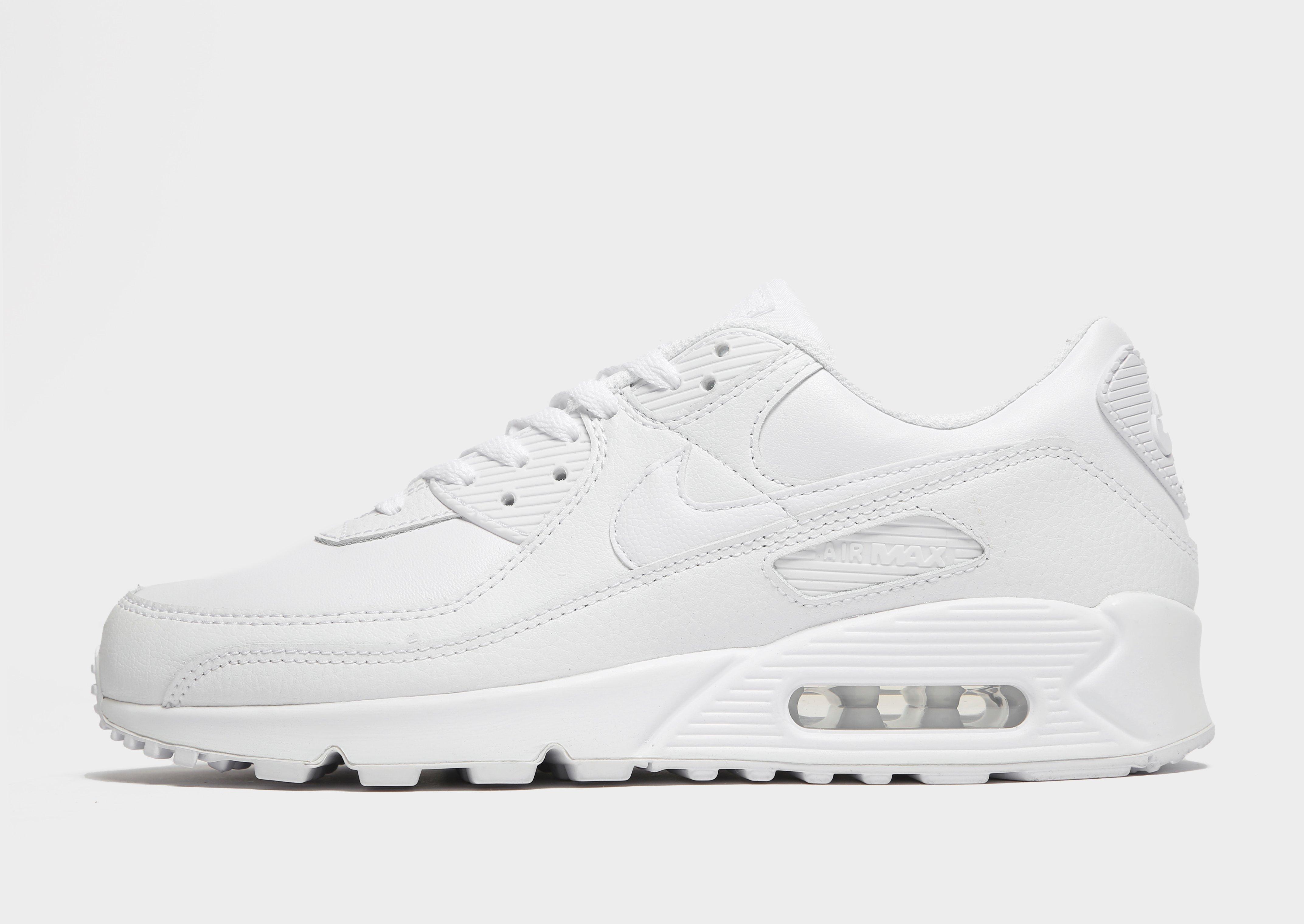 Nike air max 90 essential trainers hot sale in white