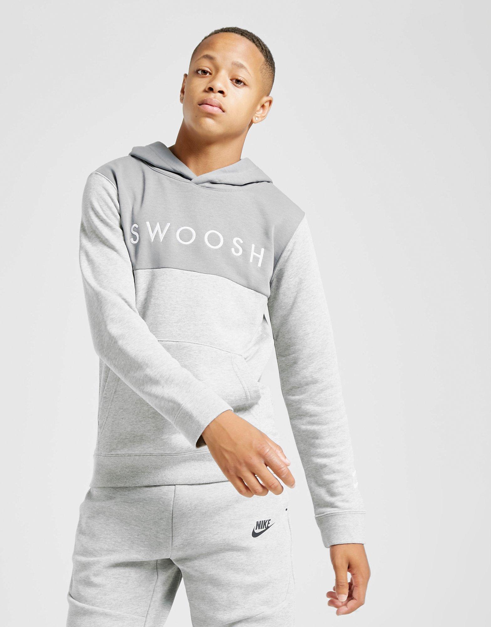 nike swoosh hoodie junior