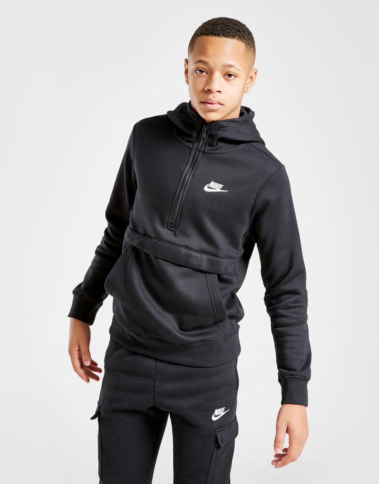 nike club zip hoodie