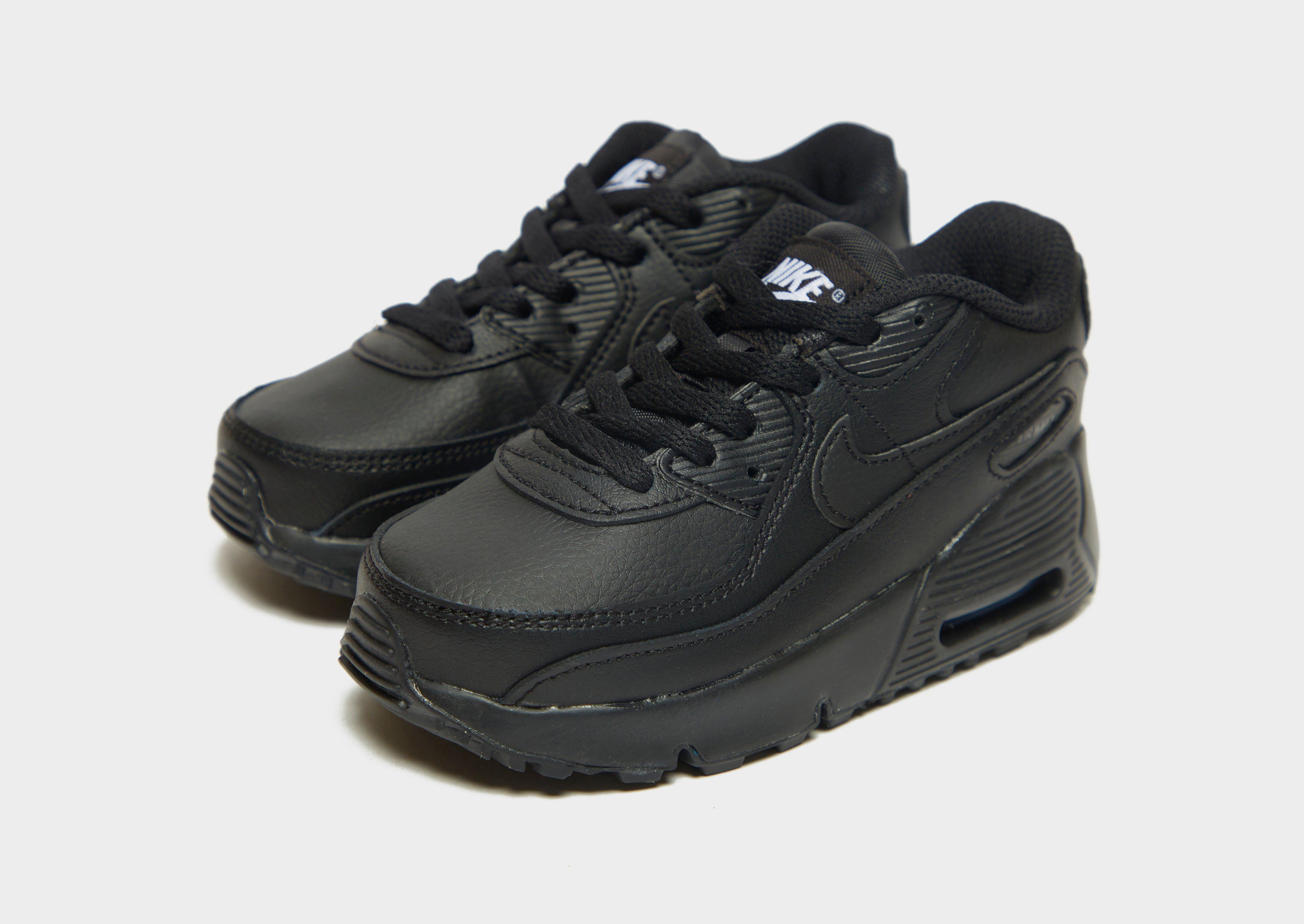 nike 90 leather black