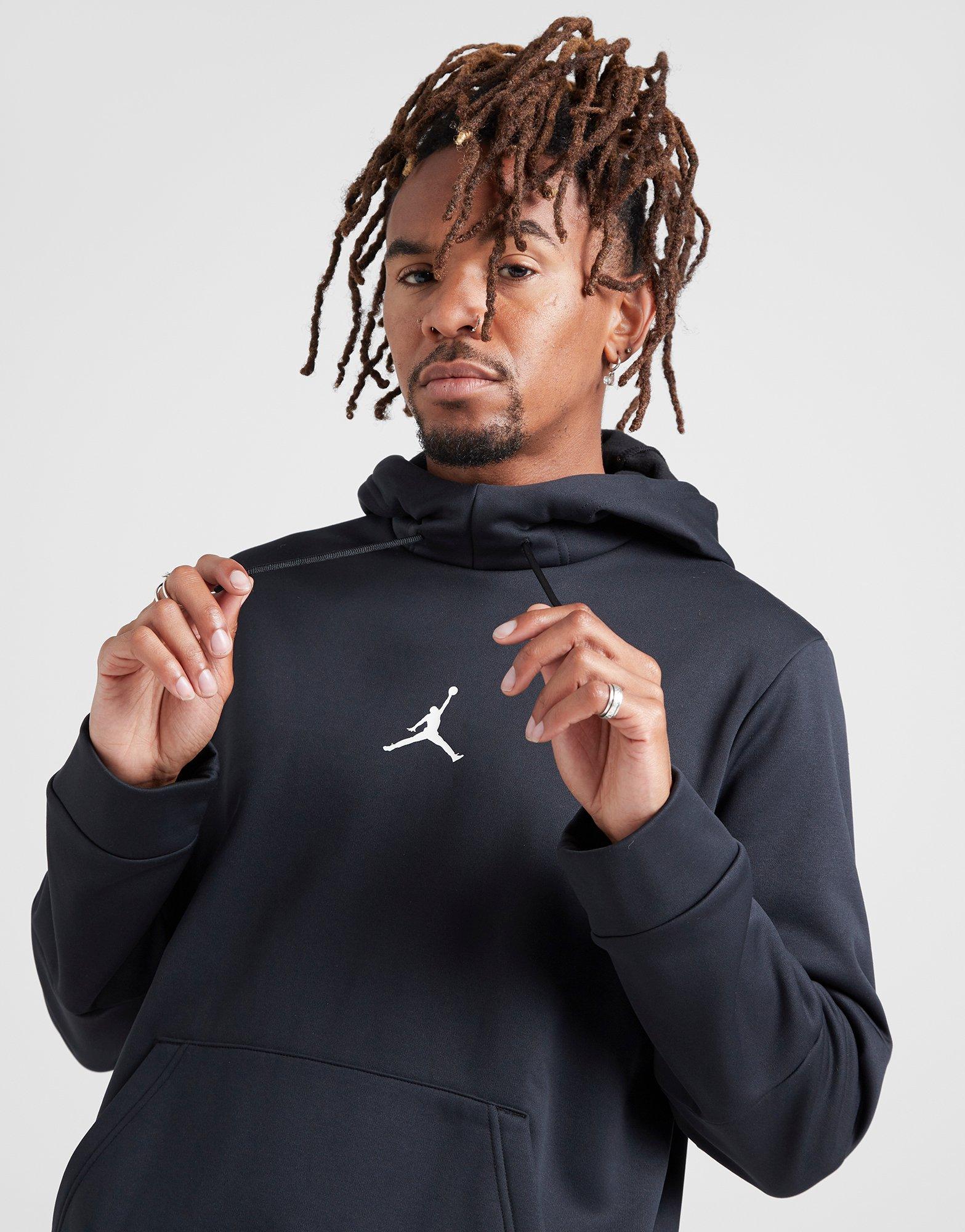 Black Jordan Therma Overhead Hoodie 