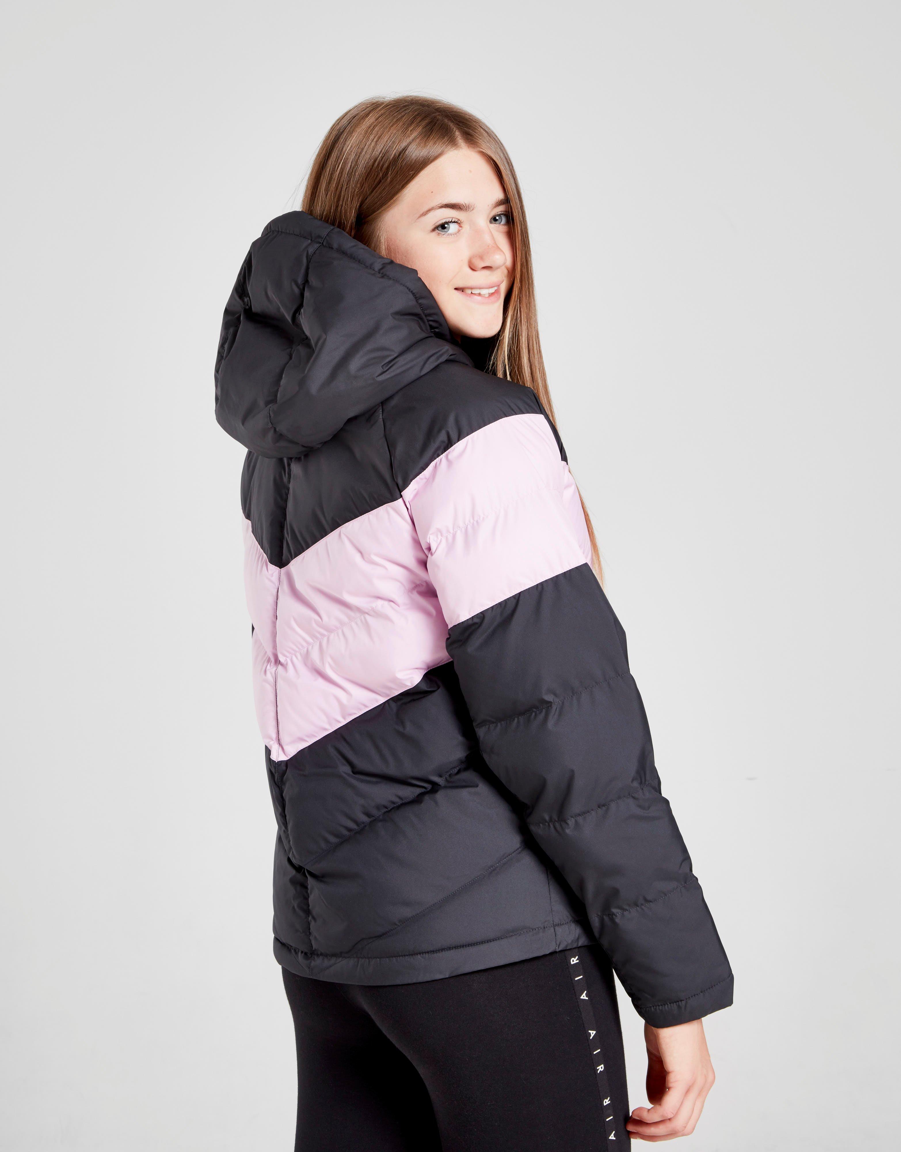 nike black jacket junior