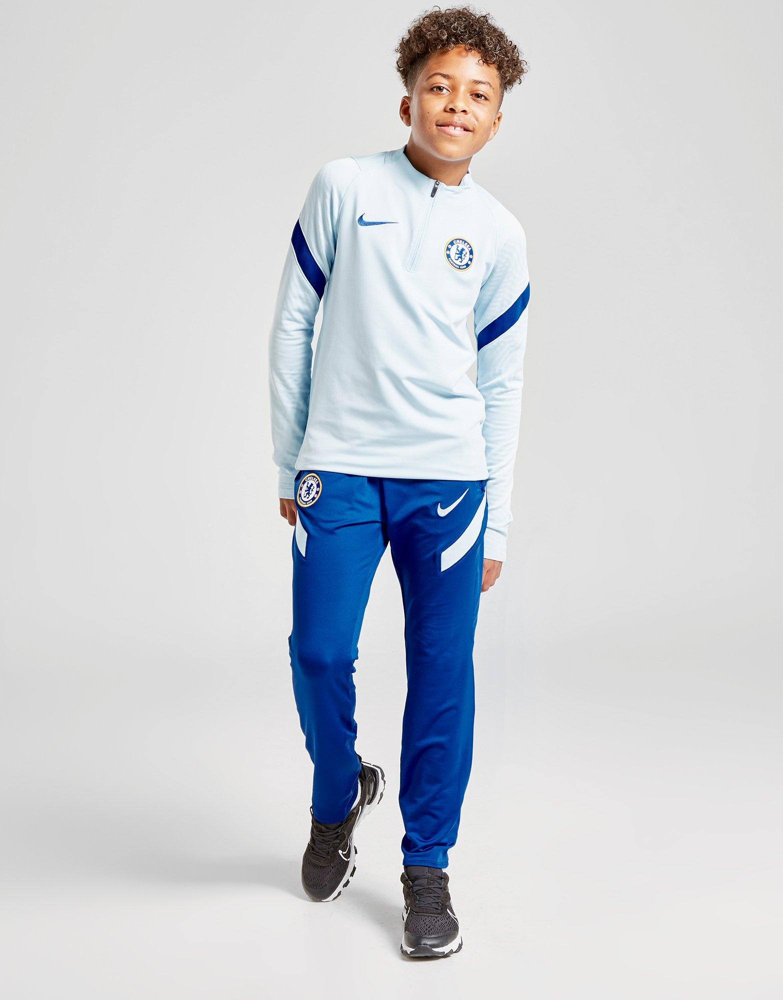 black nike tracksuit bottoms junior