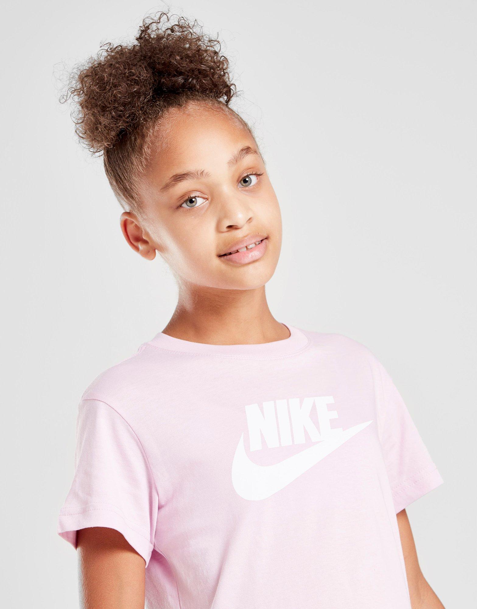 nike t shirt bambino rosa