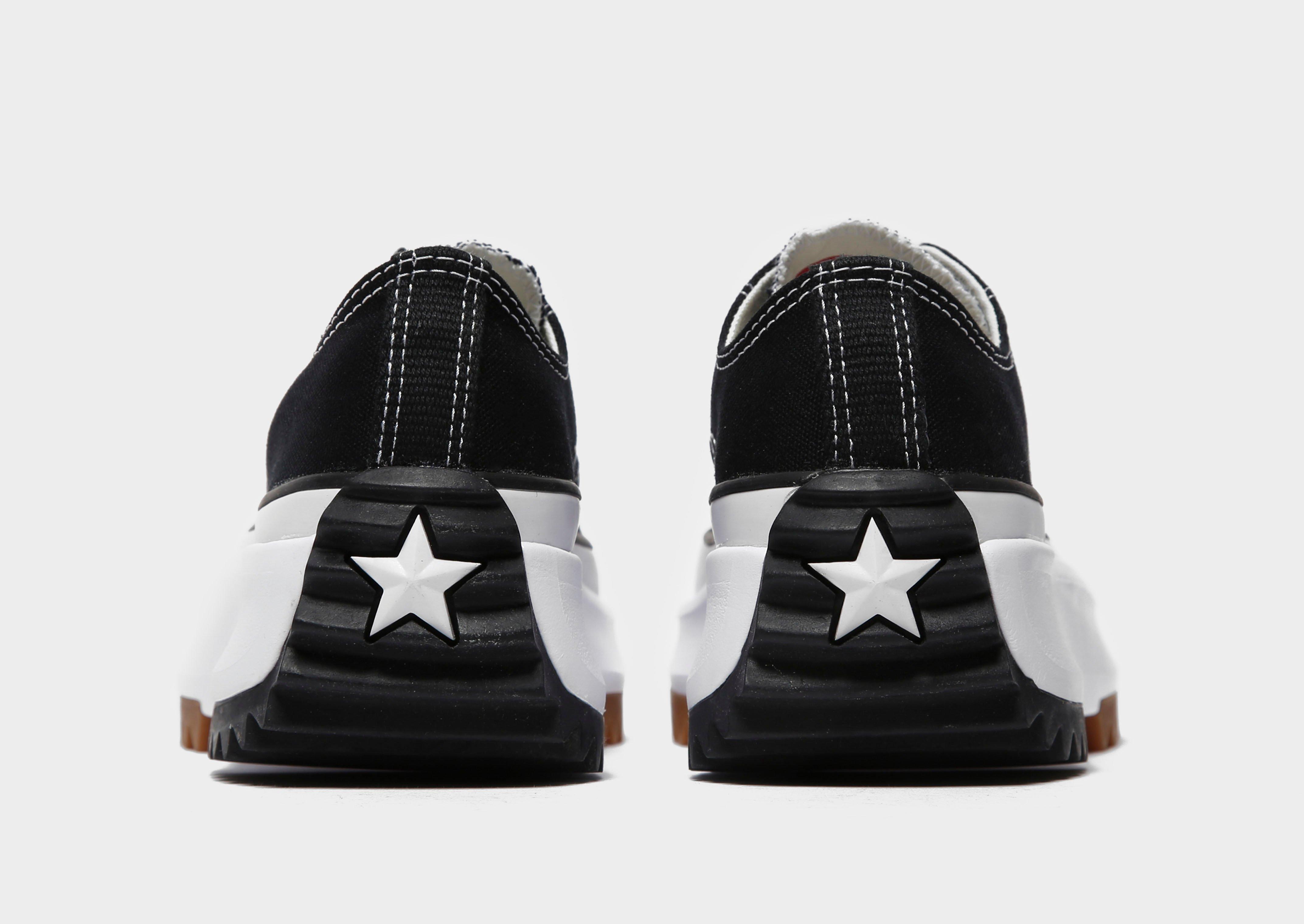 converse run star hike women's black
