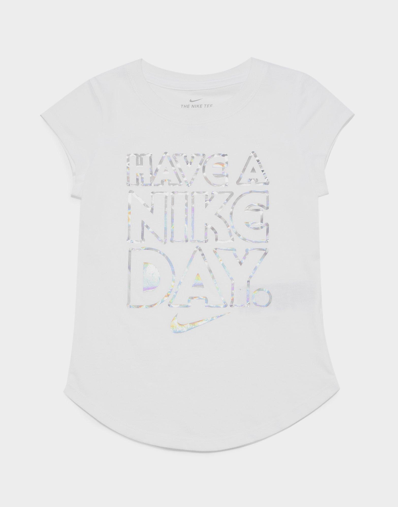 have a nike day shirt white