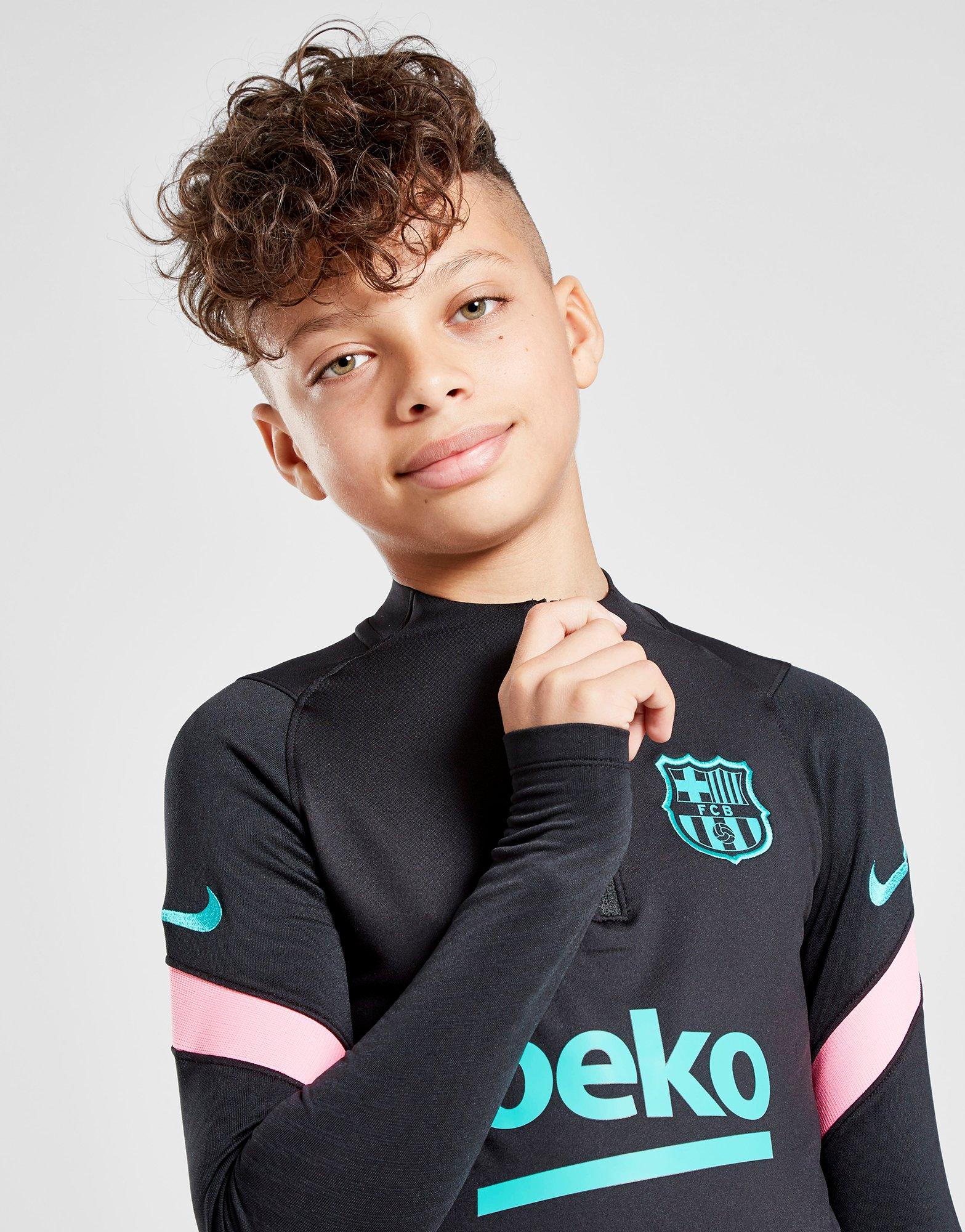 Nike FC Barcelona Strike Drill Top Junior