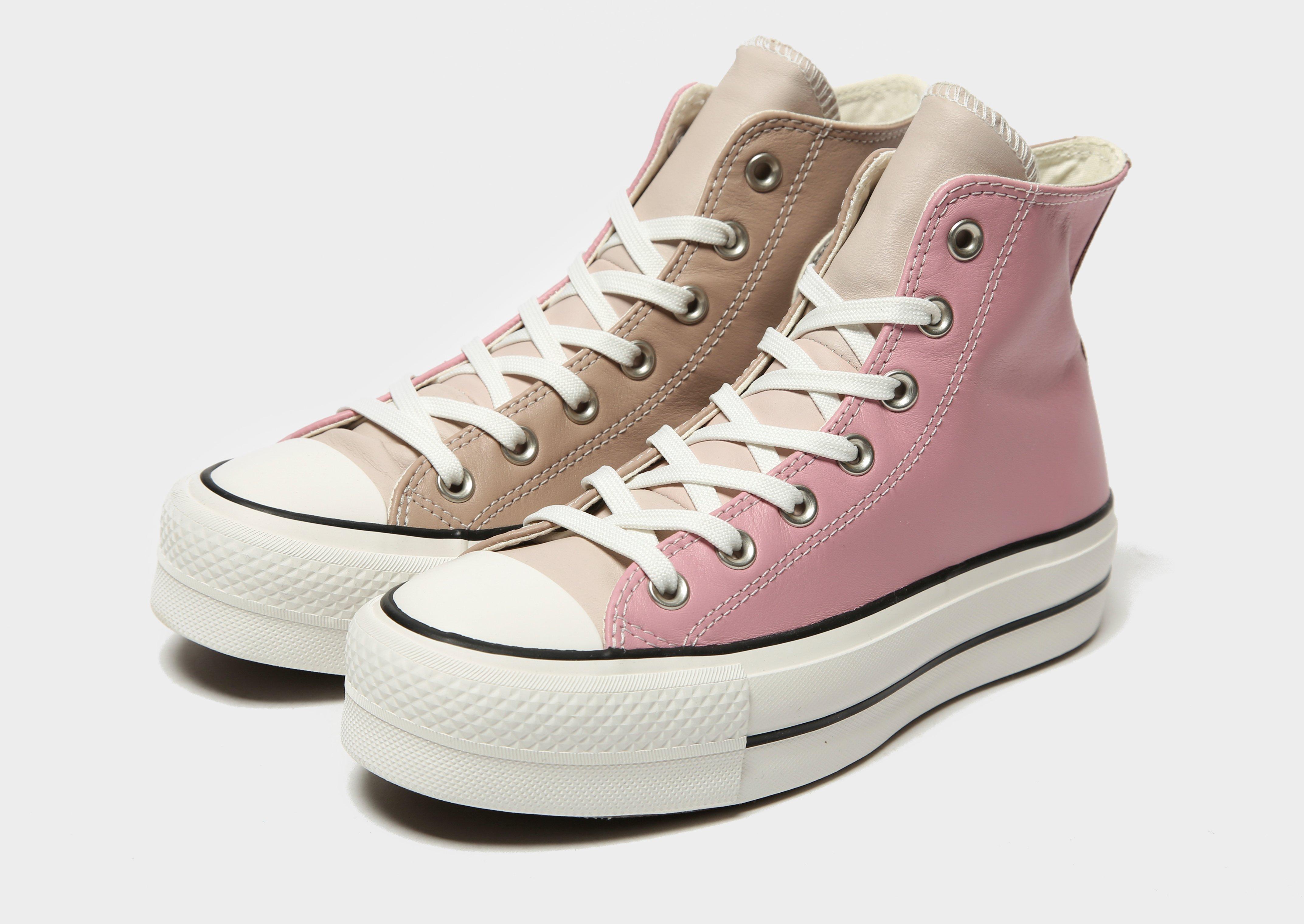 converse all star hi leather women's