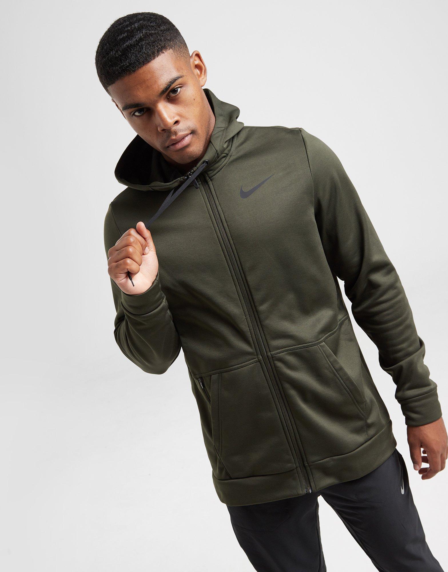 nike therma hoodie full zip