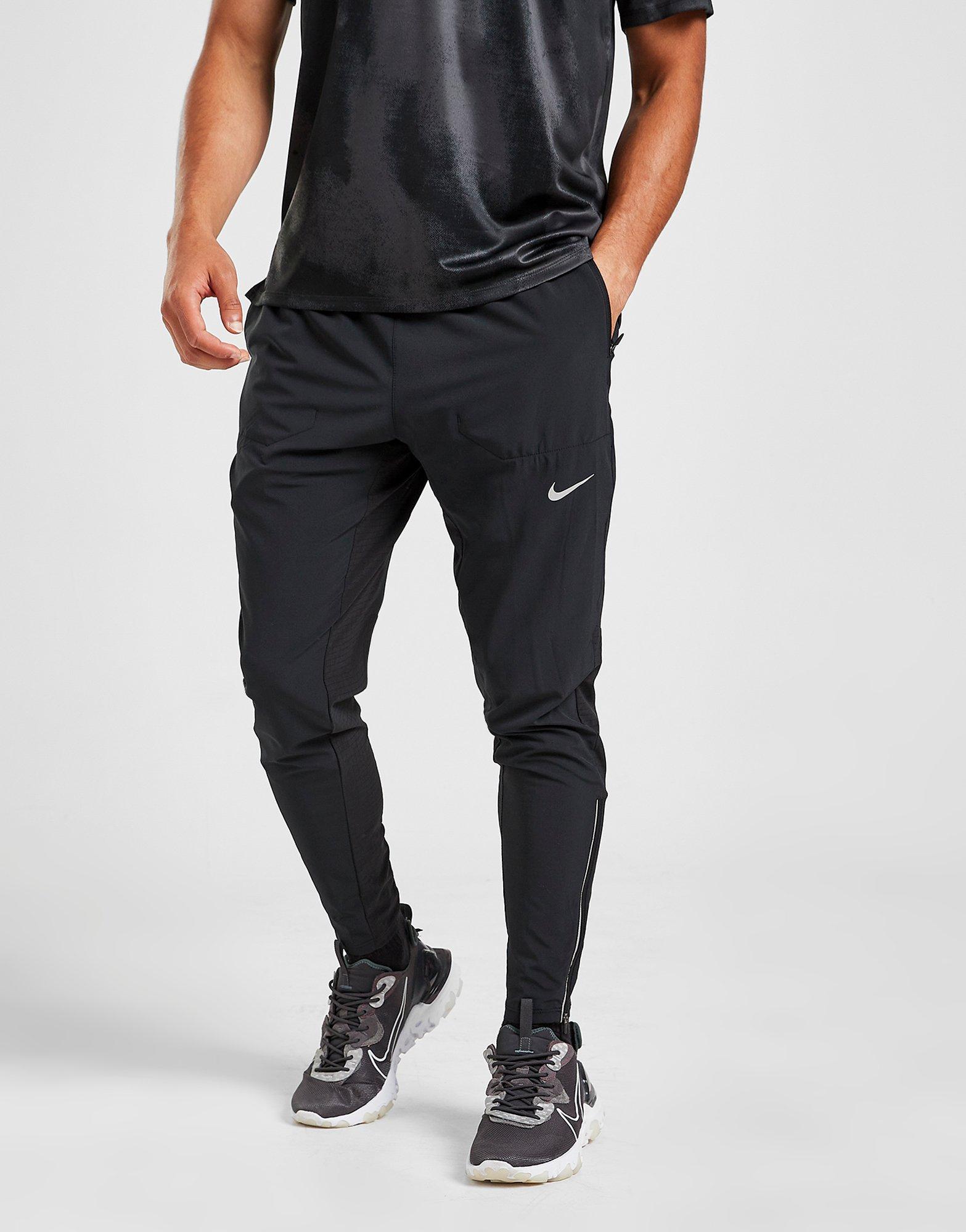 nike phenom pants black