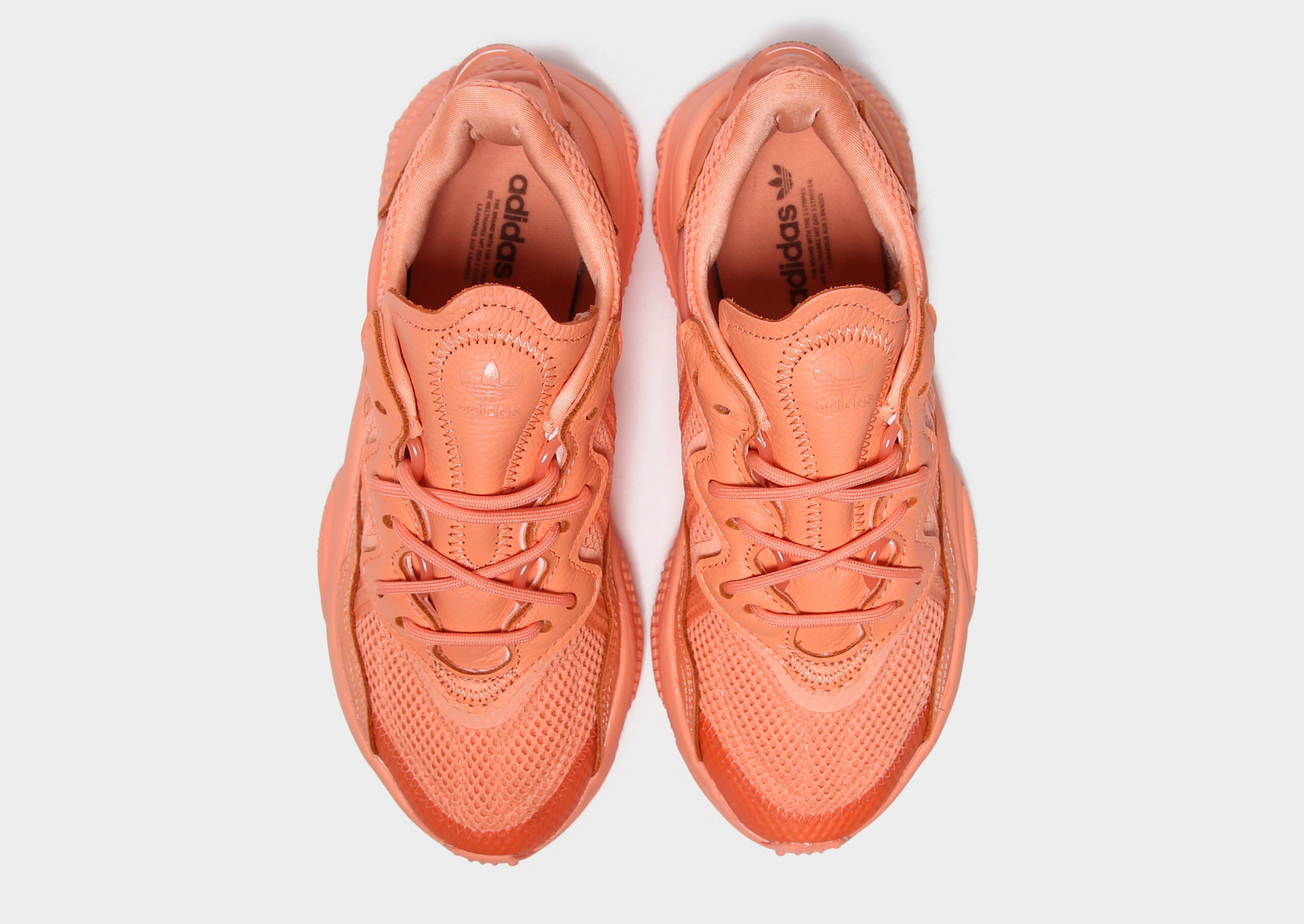 orange adidas trainers womens