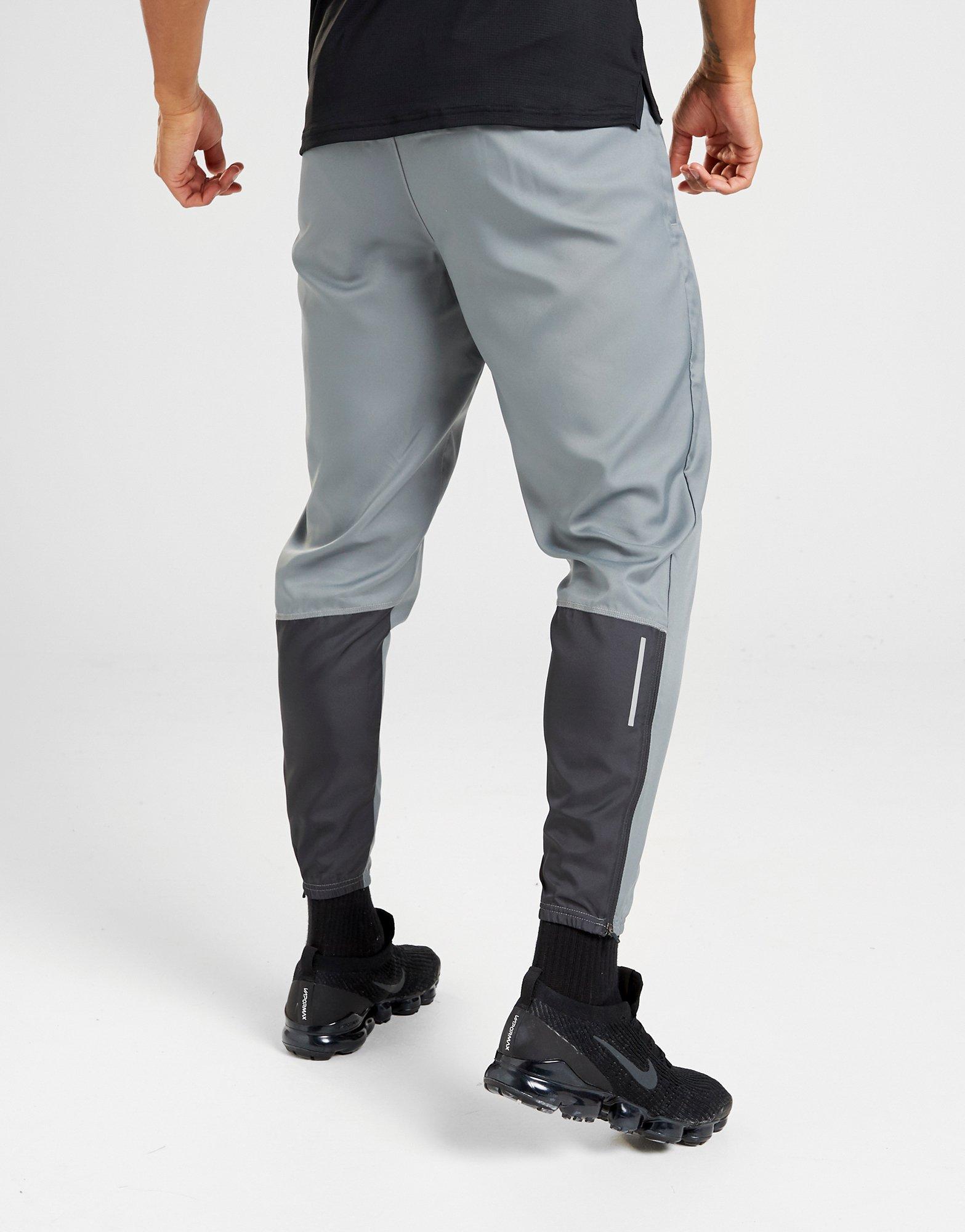 nike woven pants grey