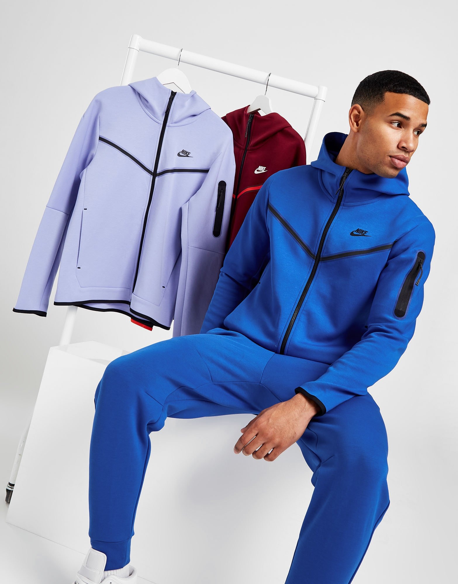 nike tech fleece dutch blue