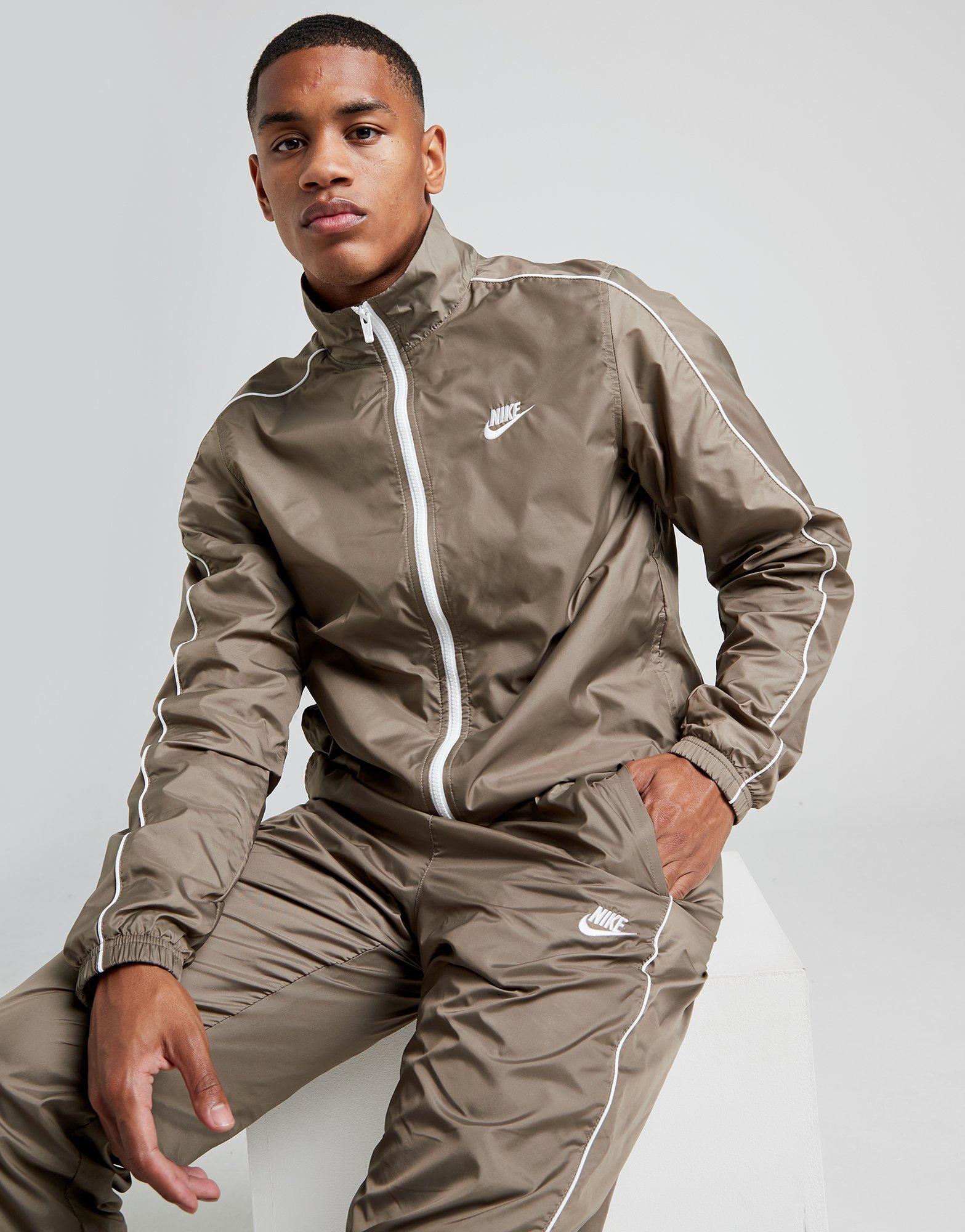 army green nike tracksuit