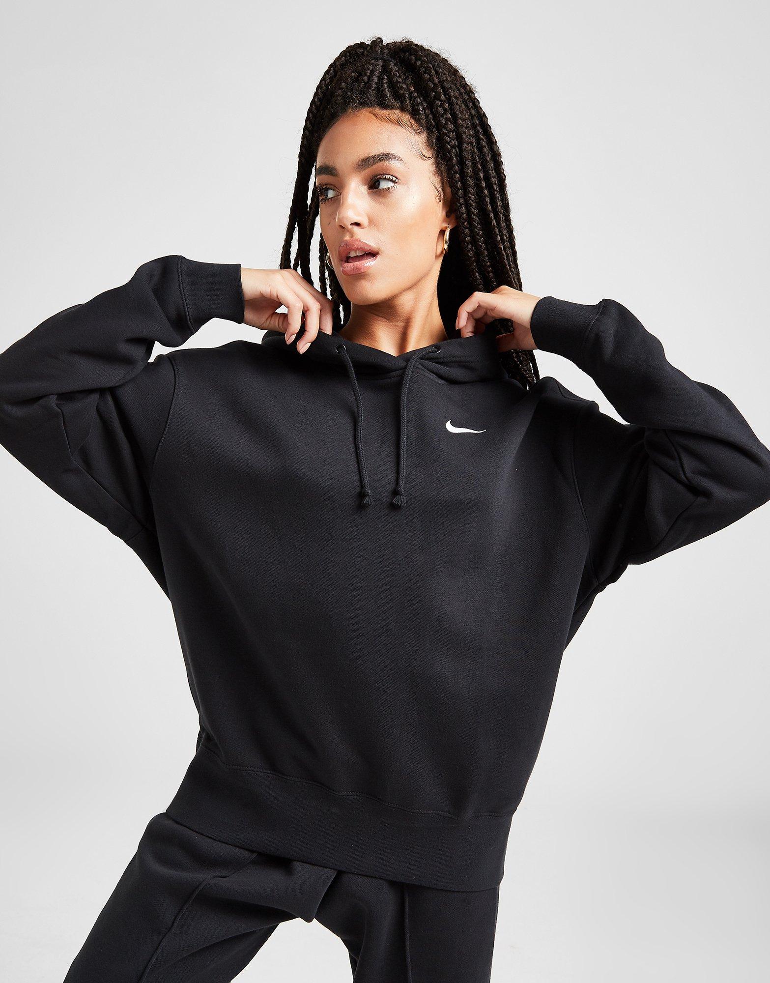 black nike overhead hoodie