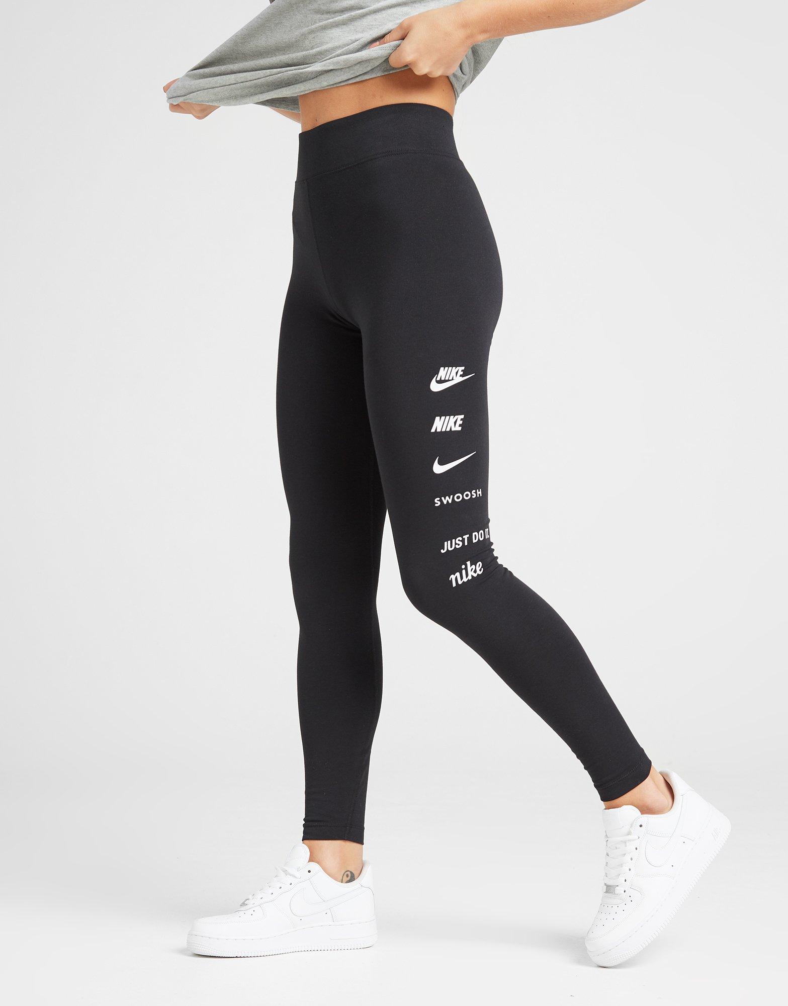 nike swoosh tights