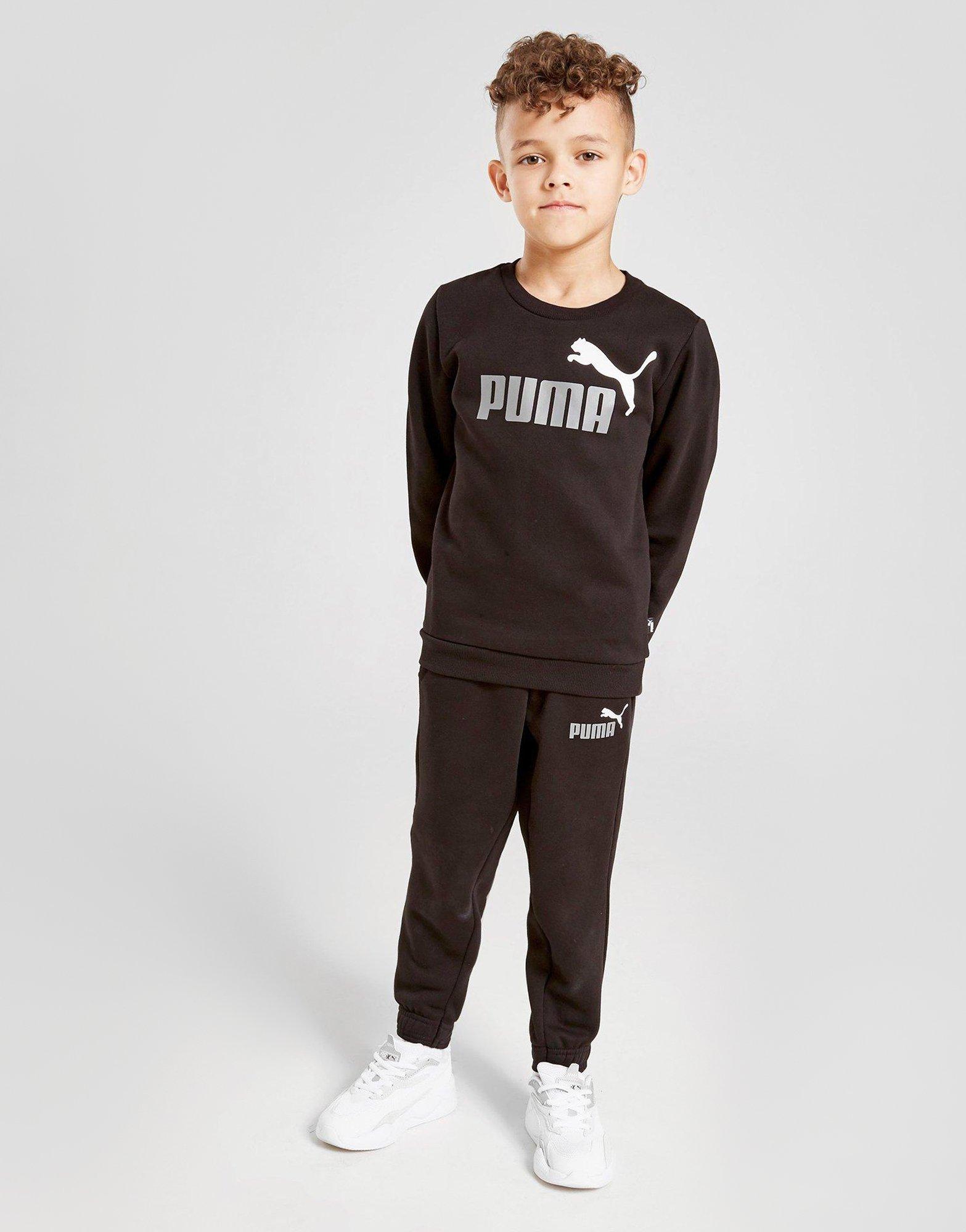 puma tracksuit children's