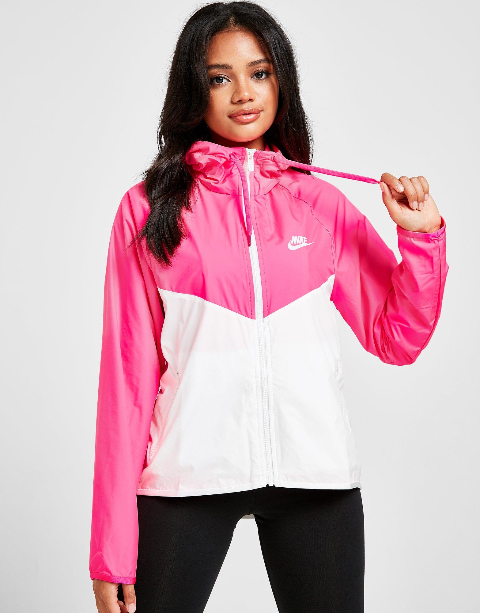nike windrunner dames zwart wit