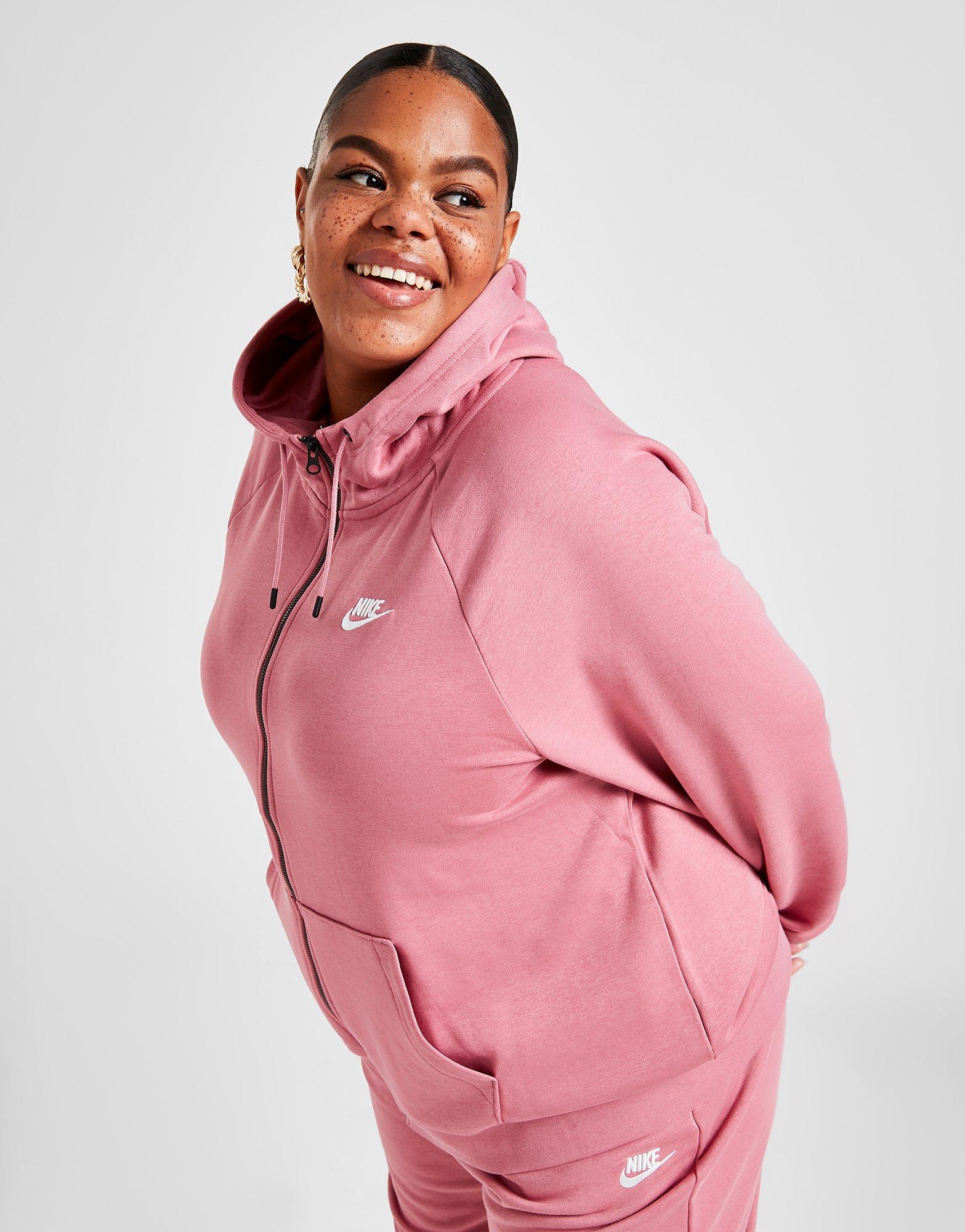 plus size full zip hoodie