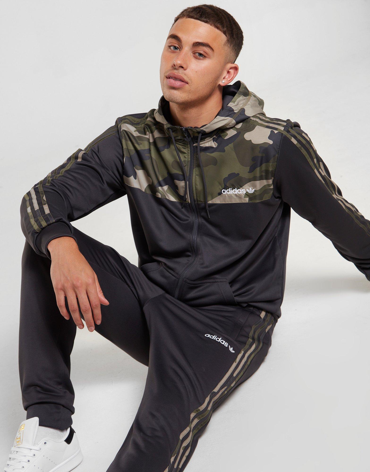 adidas camo full zip hoodie