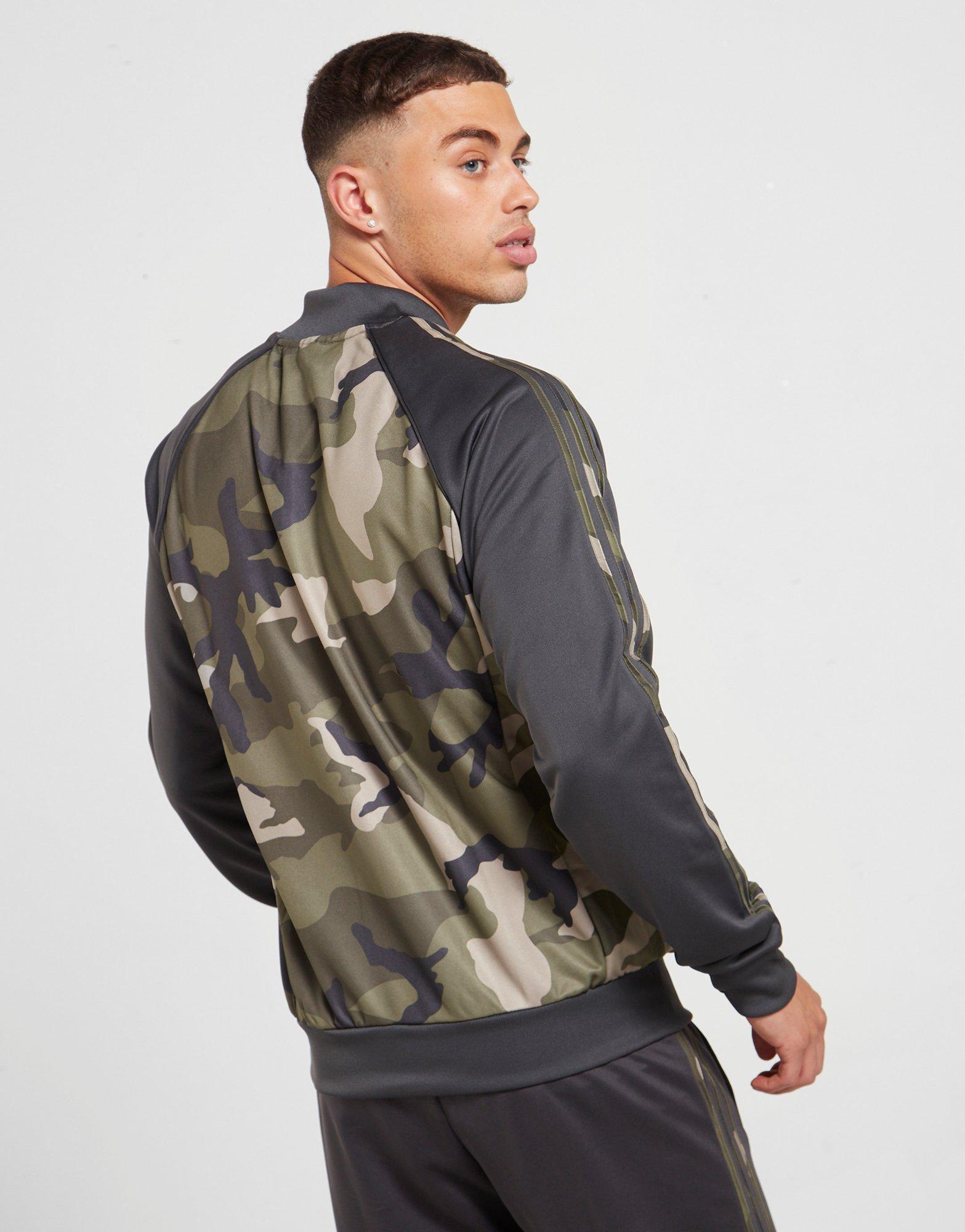 adidas originals camo track top