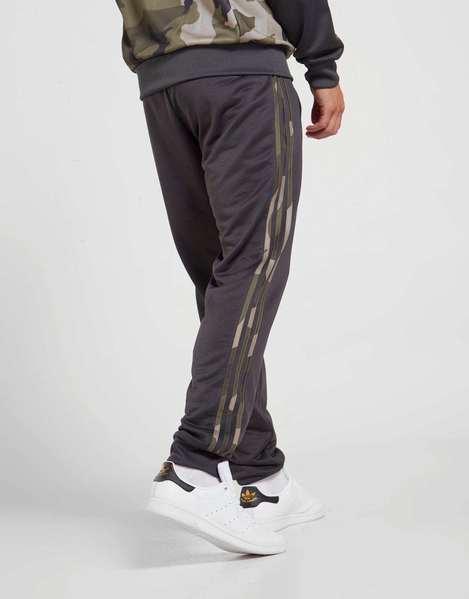 adidas camo tracksuit bottoms