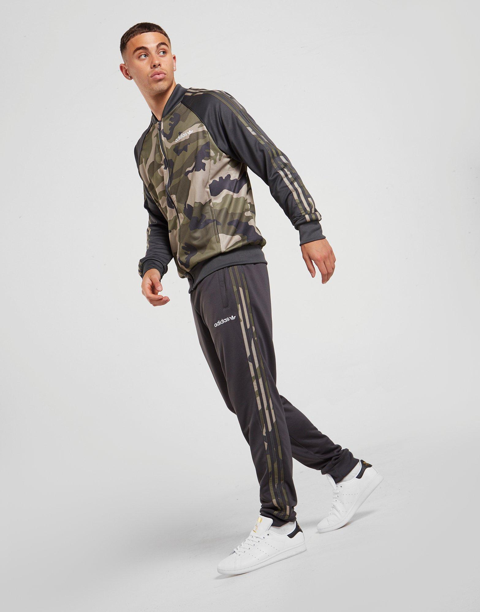 adidas originals camo track pants