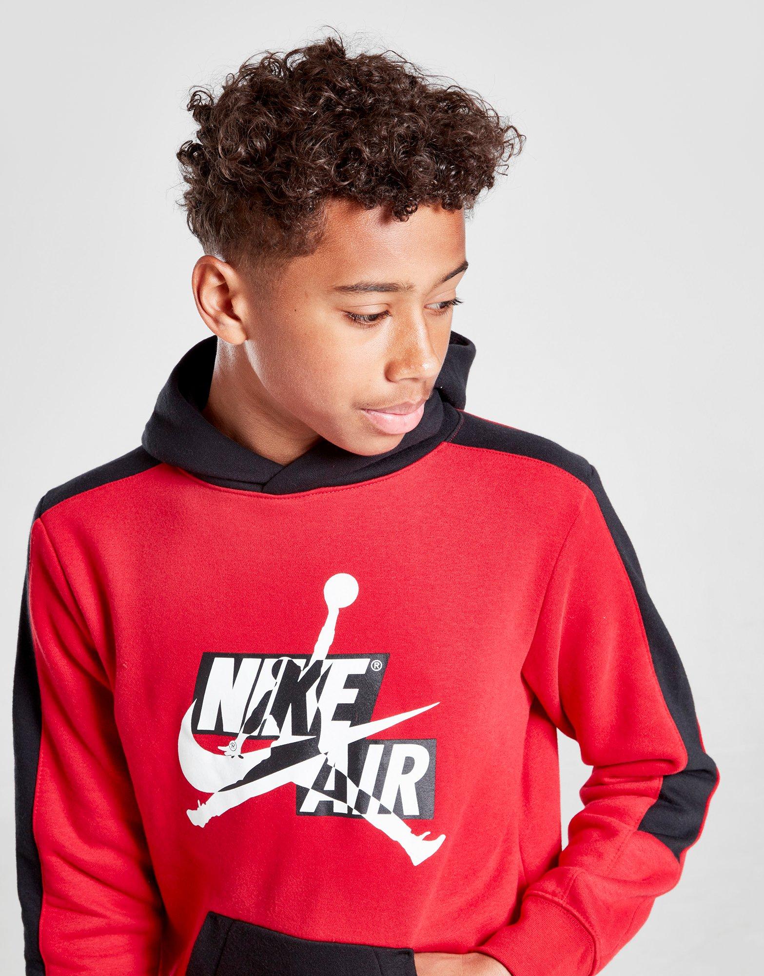 jordan air jumpman overhead hoodie junior