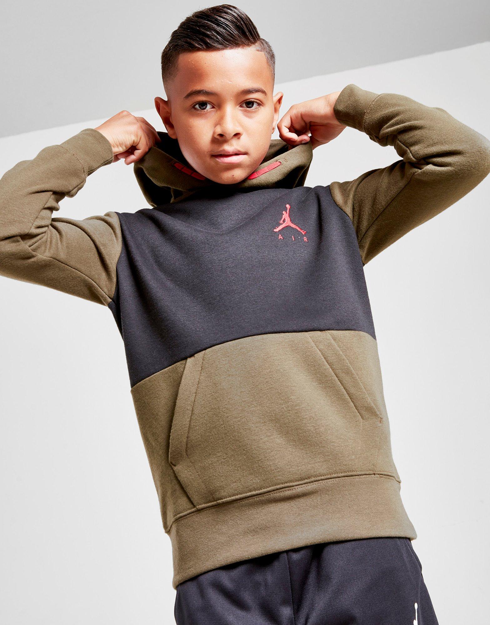 jordan air overhead hoodie junior