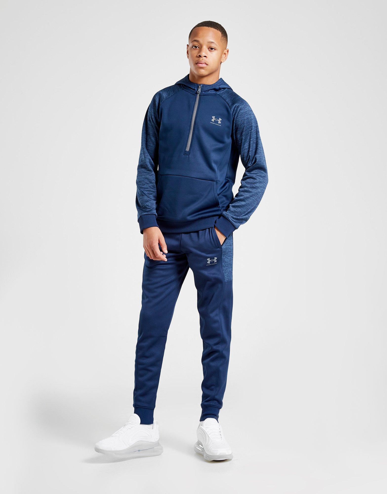 under armour fleece poly joggers junior