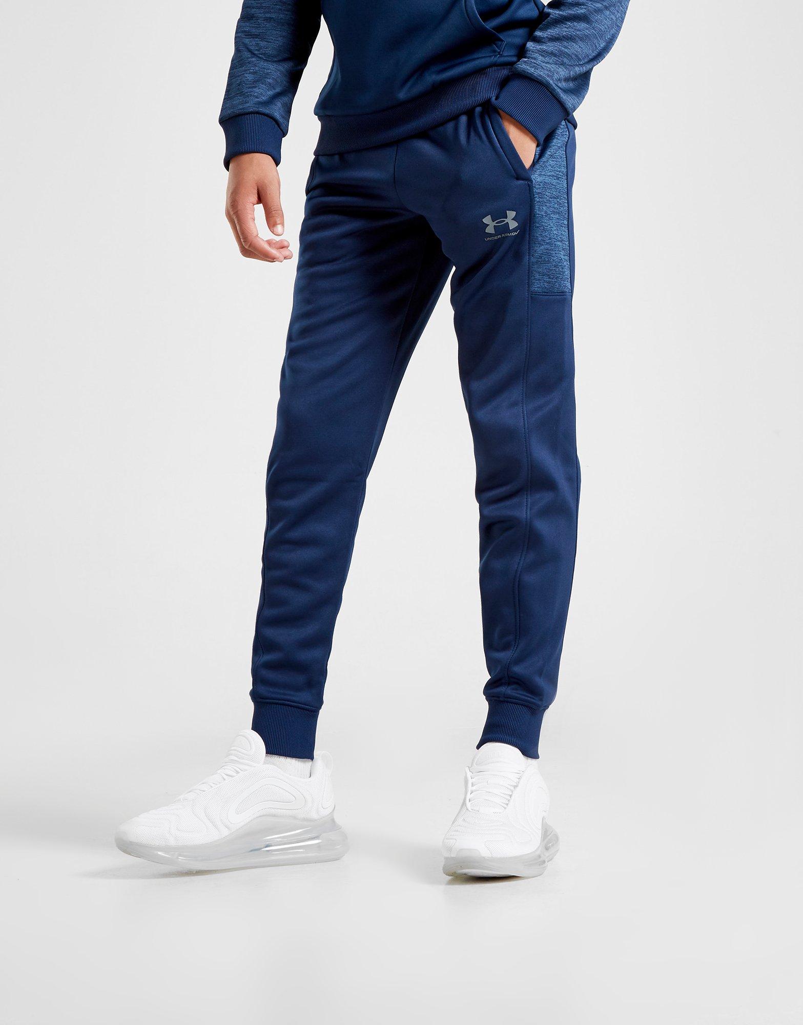 under armour fleece poly joggers junior