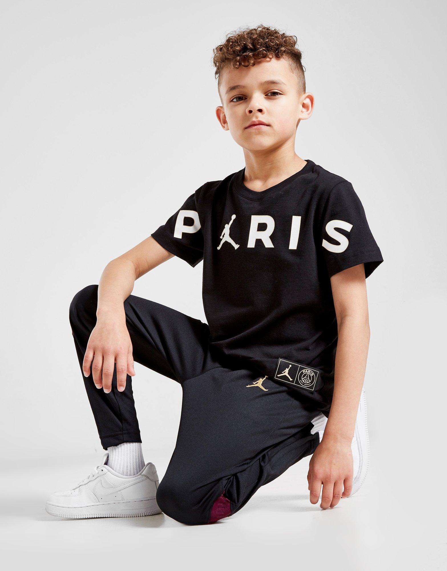 Buy Jordan Paris Saint Germain Large Logo T-Shirt Children | JD Sports