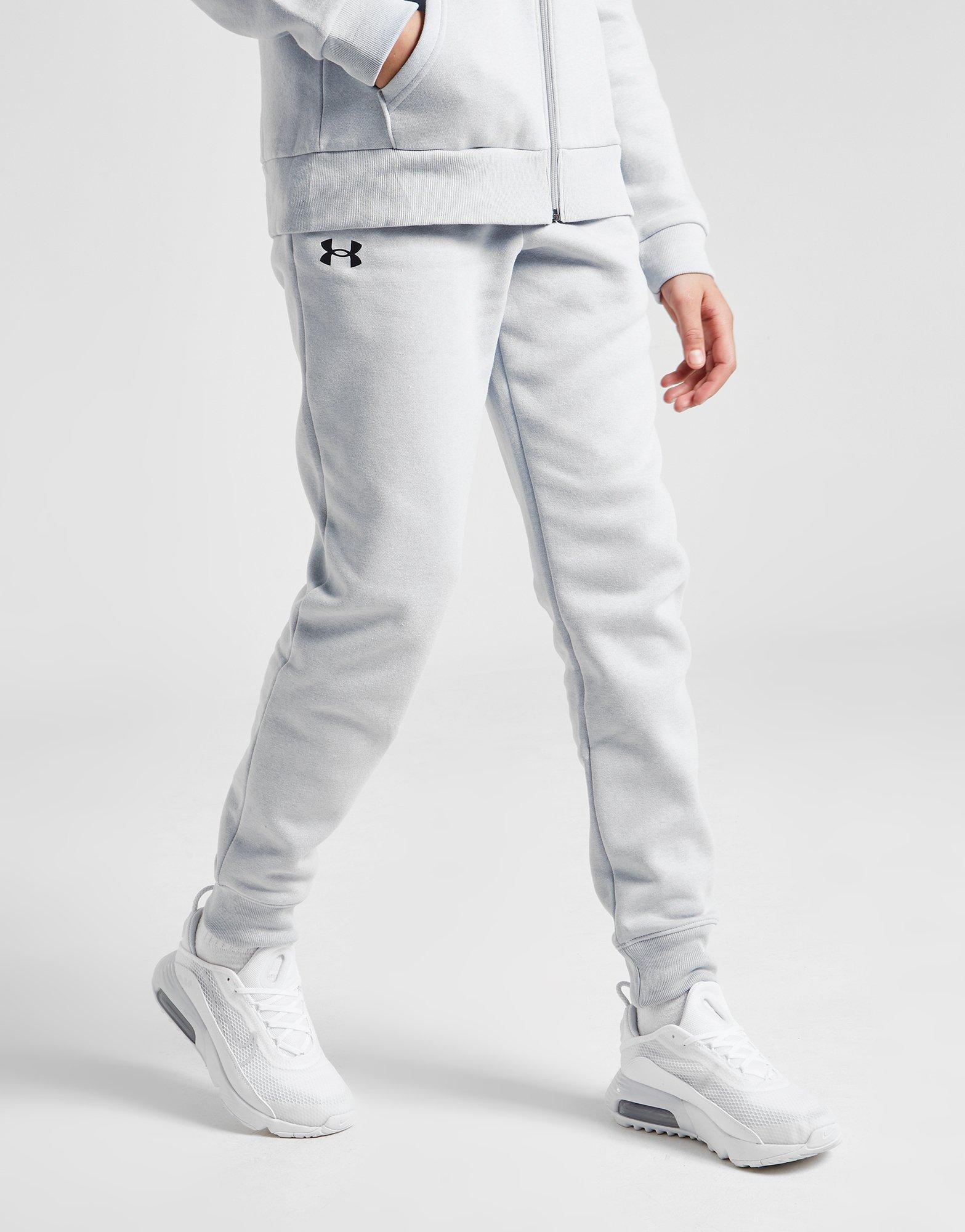 under armour fleece poly joggers junior