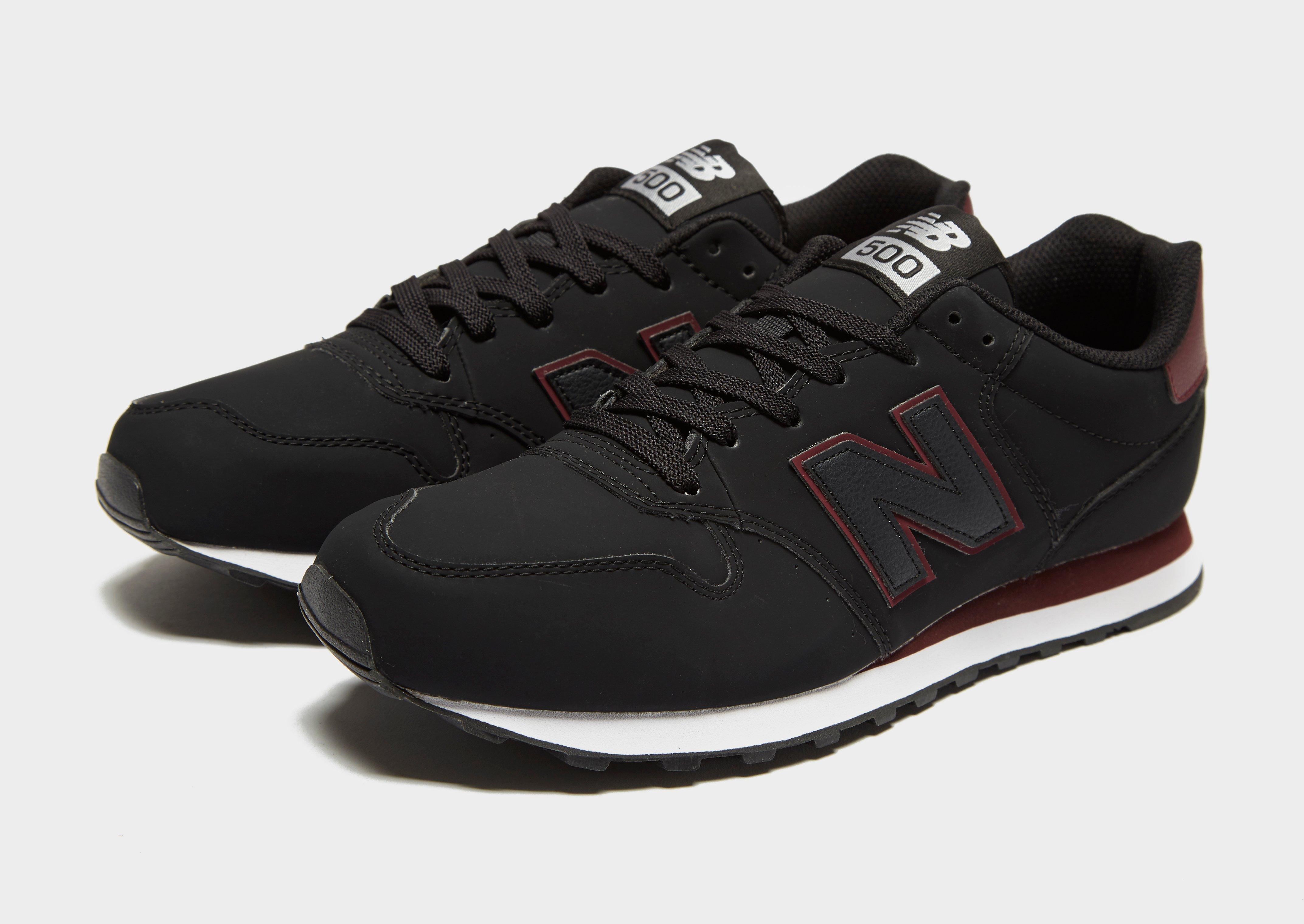 new balance 500 zwart