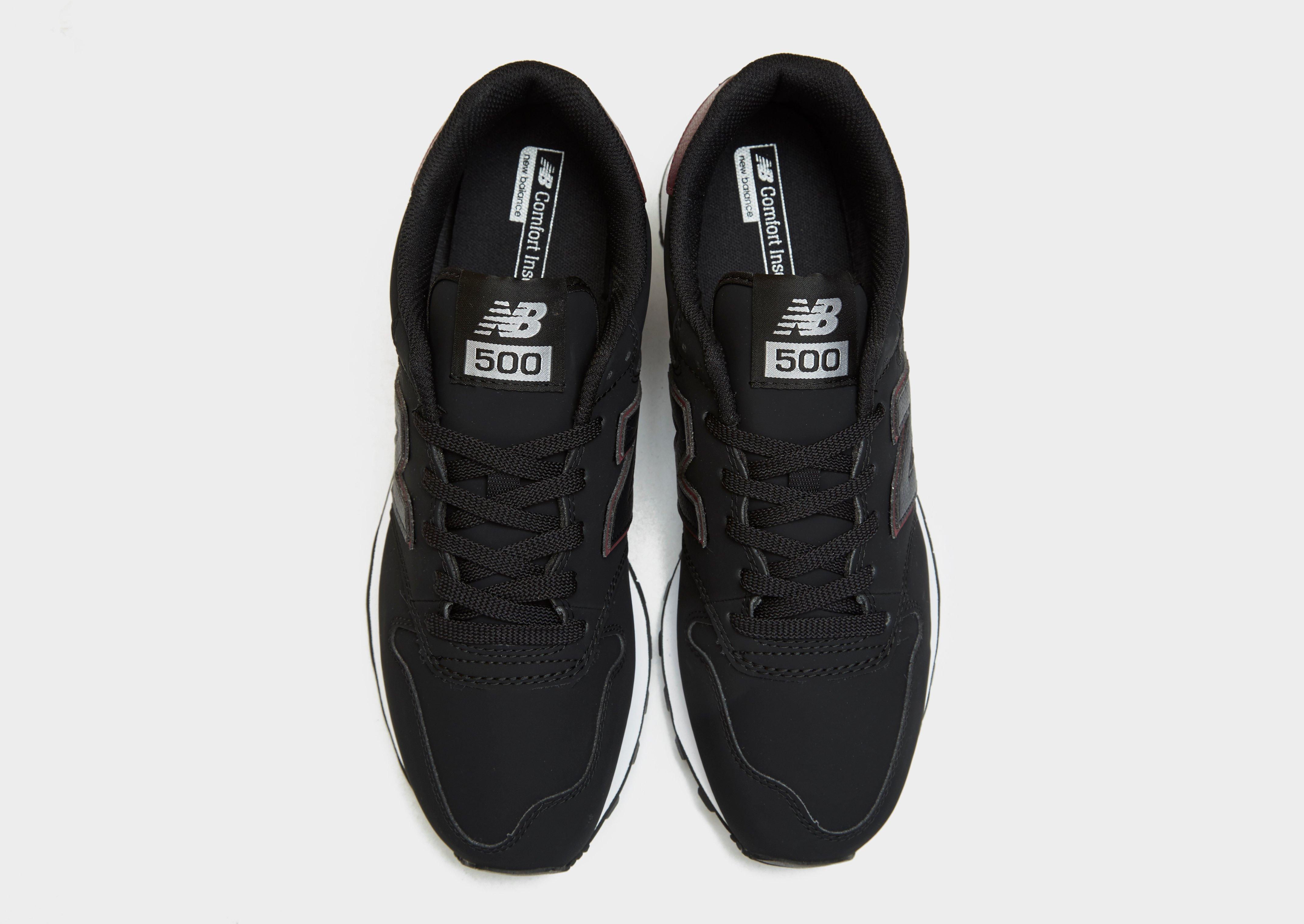 new balance 500 black