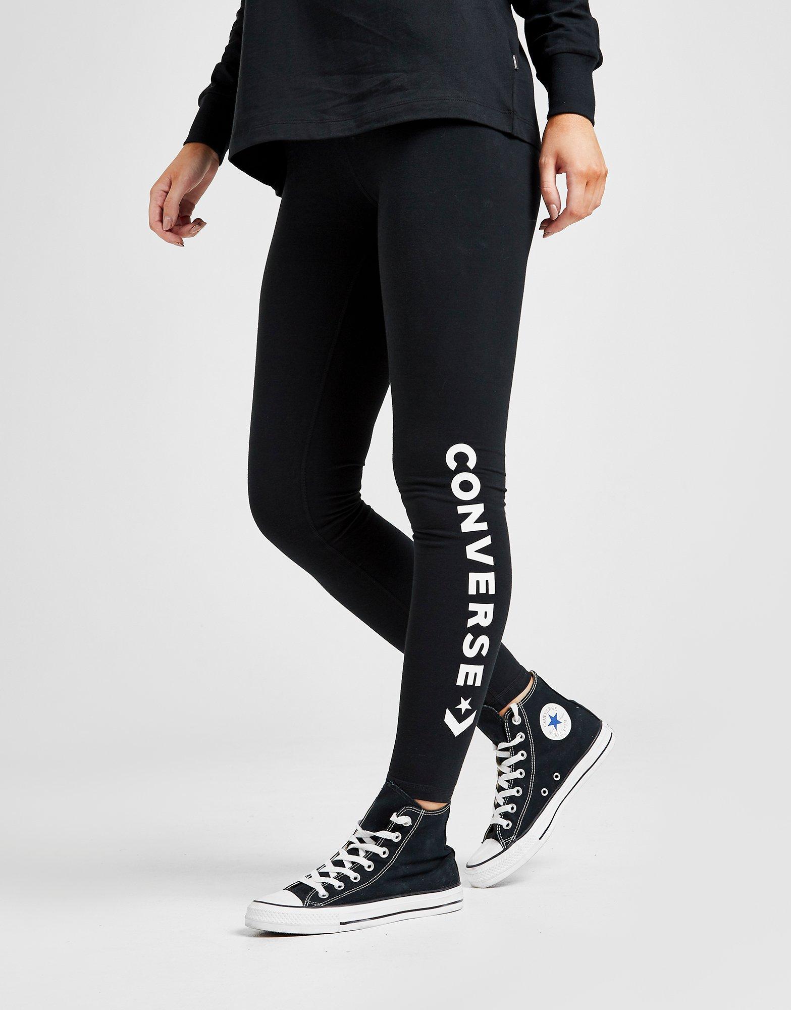 Converse Wordmark Legging In Black
