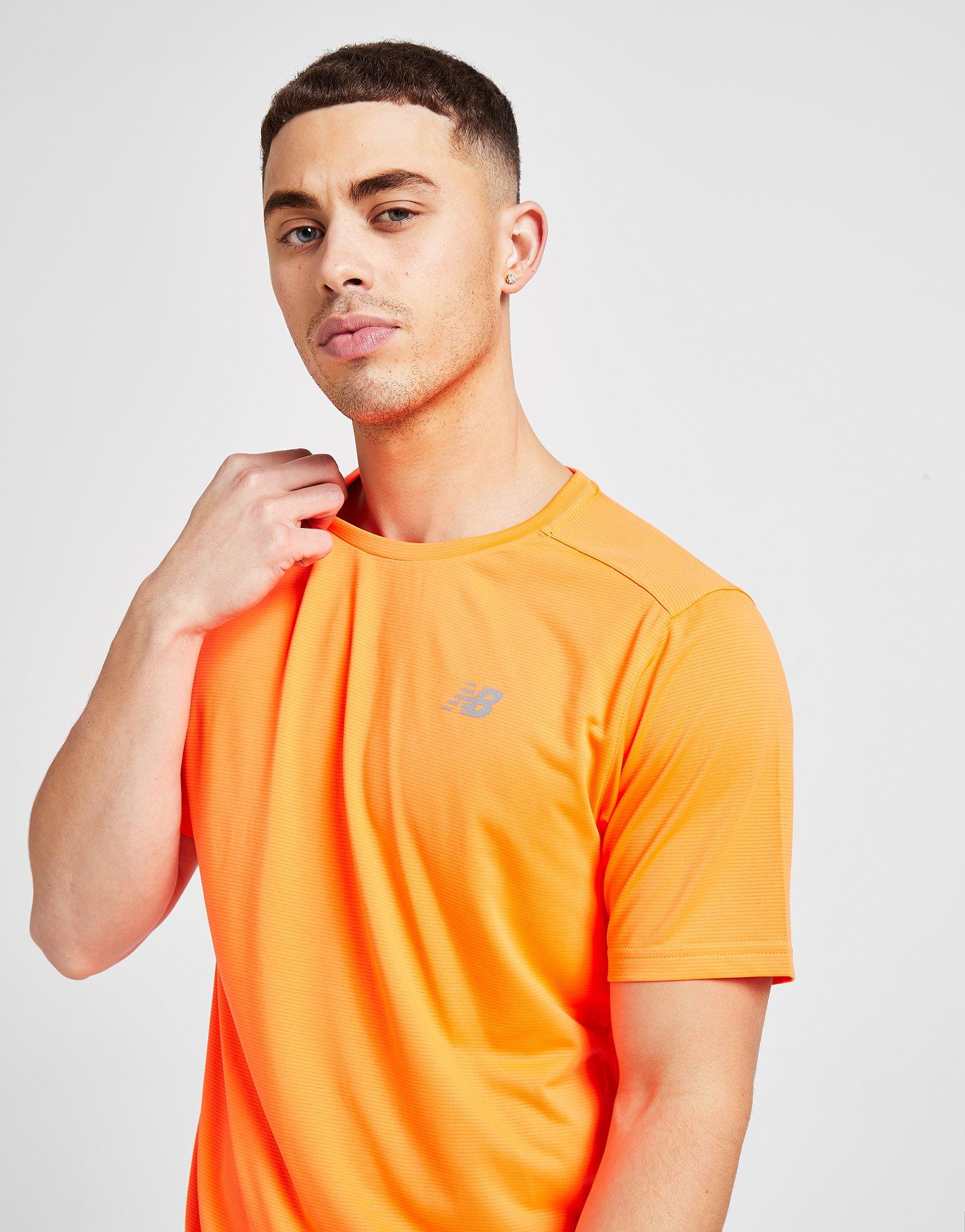 new balance orange t shirt
