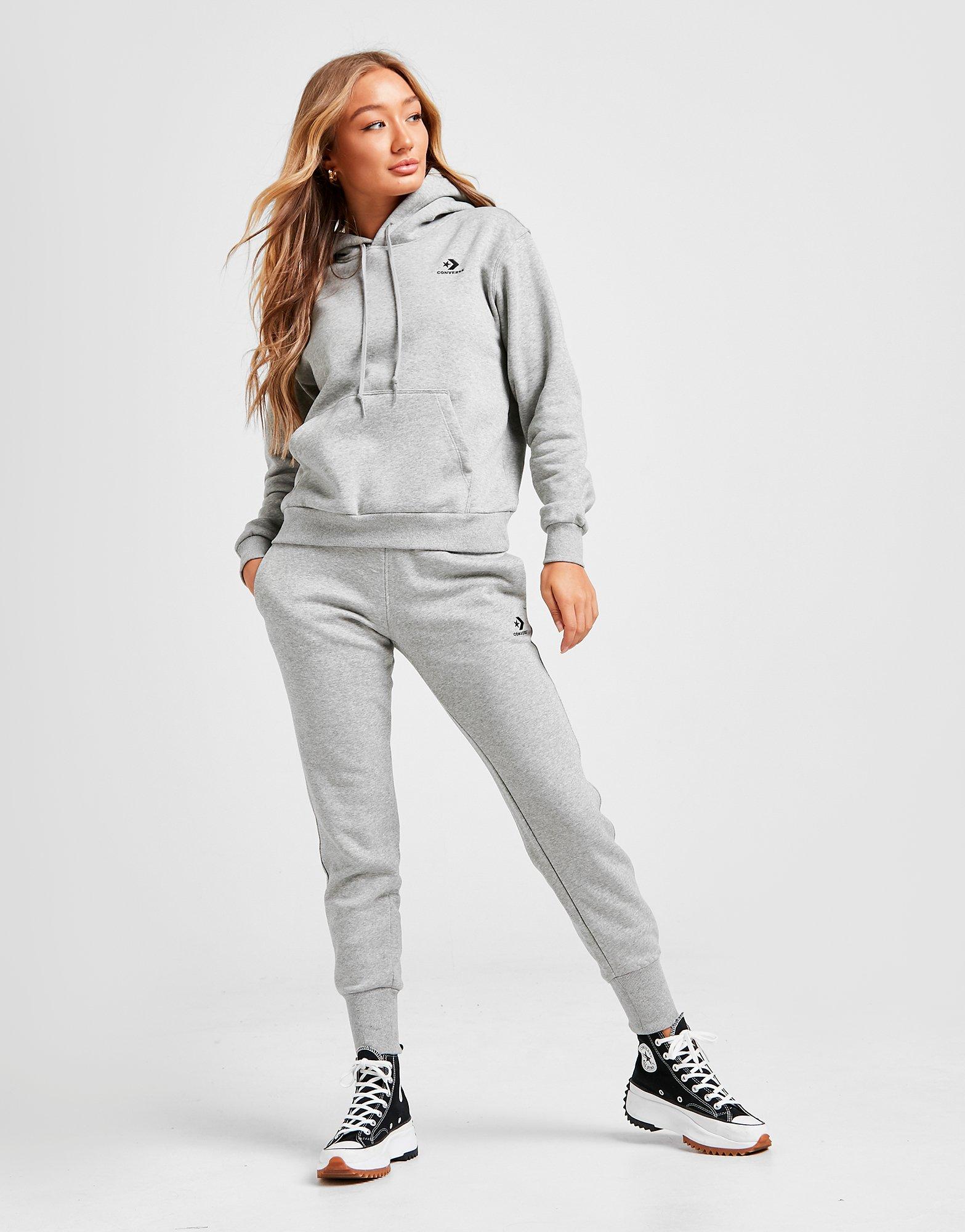 converse grey joggers